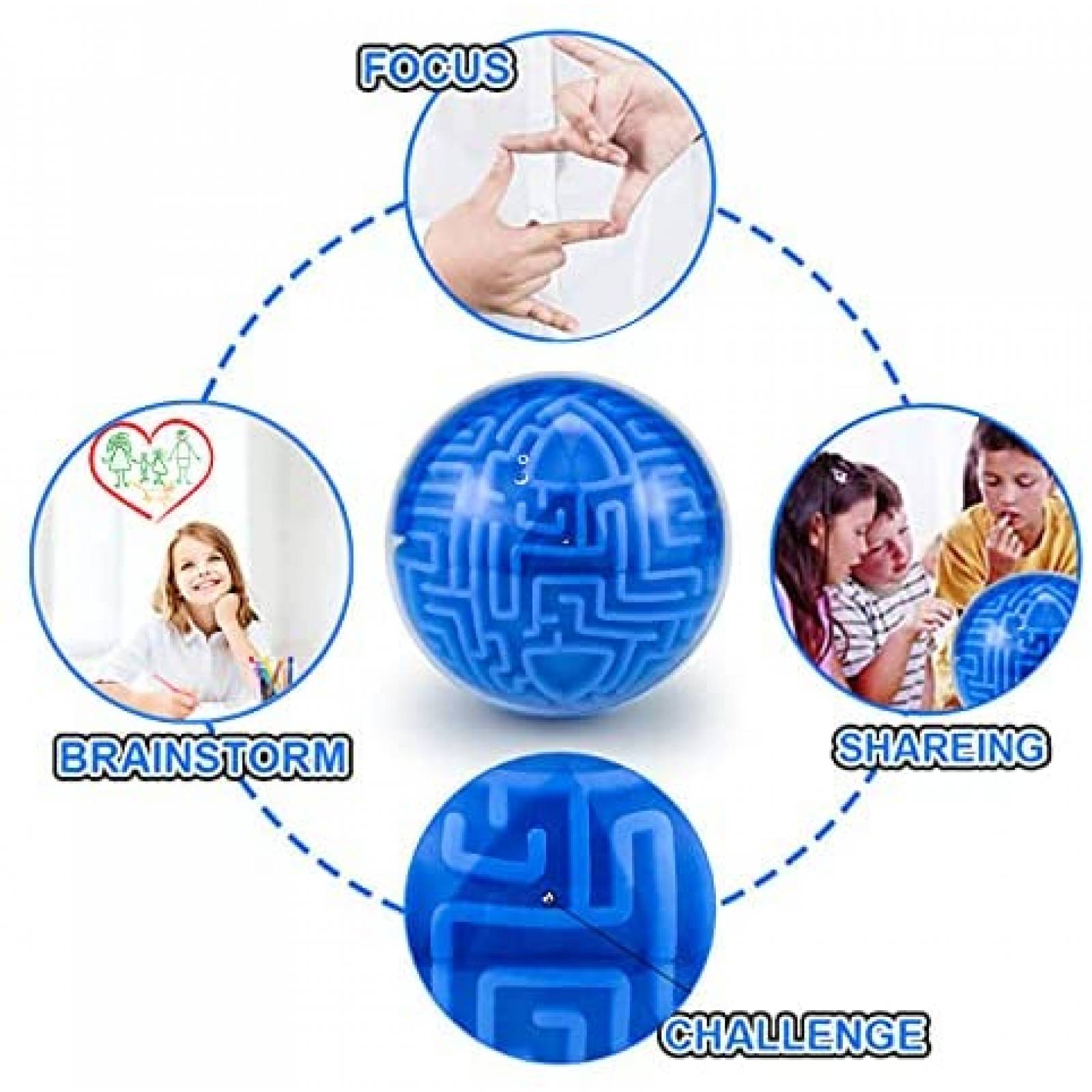 Esfera laberinto HongMe 3D Inteligencia Juegos Mgico