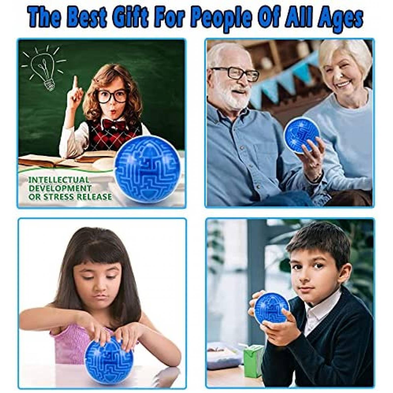 Esfera laberinto HongMe 3D Inteligencia Juegos Mgico