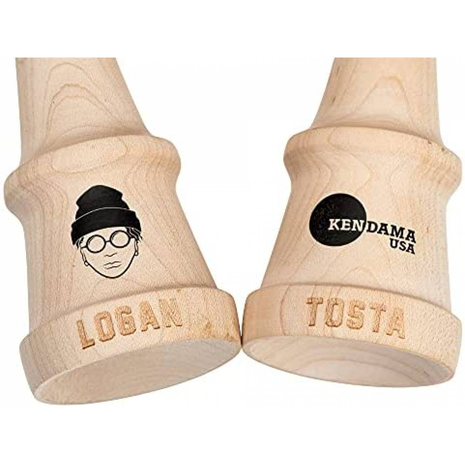 Juguete de destreza Kendama USA Logan Tosta Pro madera