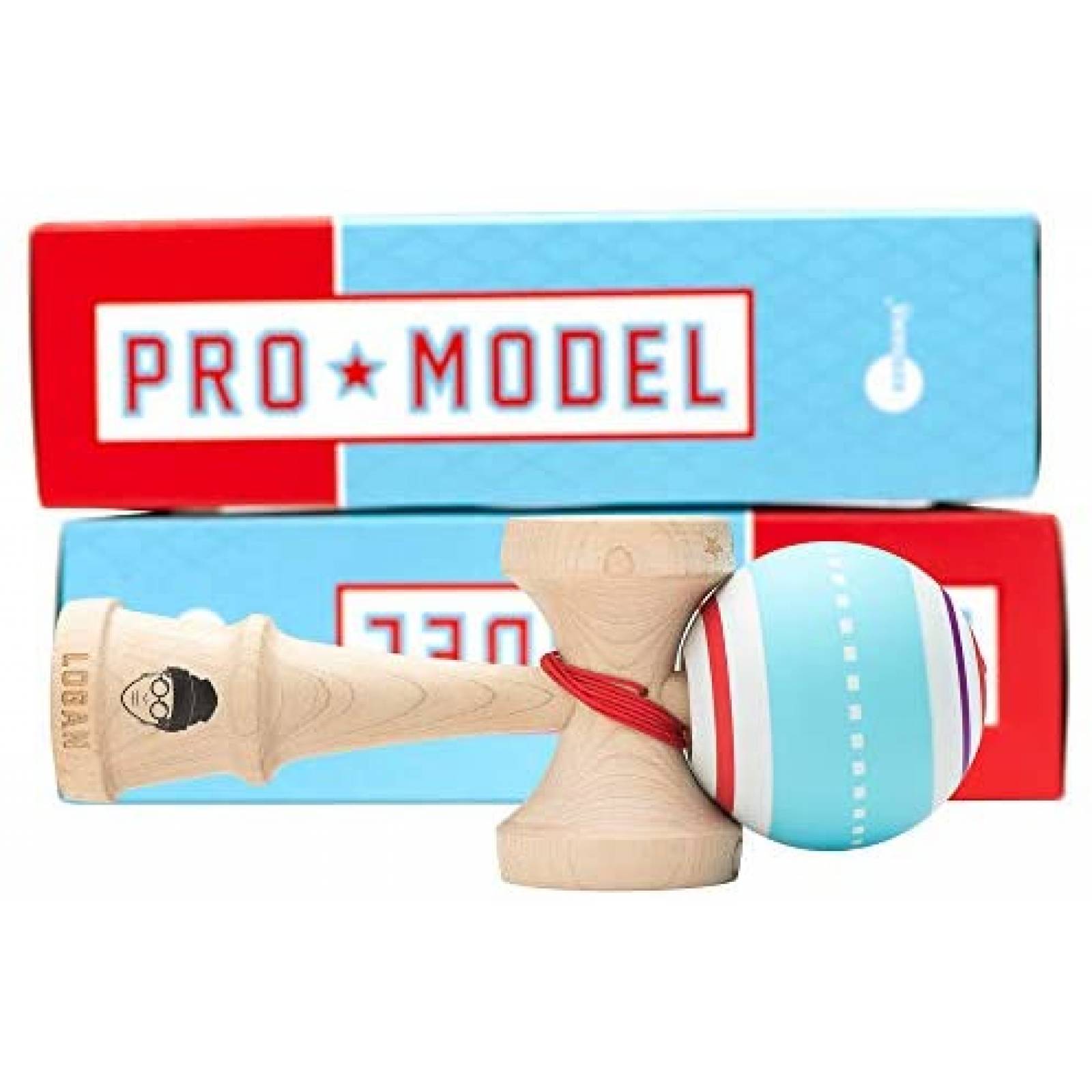 Juguete de destreza Kendama USA Logan Tosta Pro madera