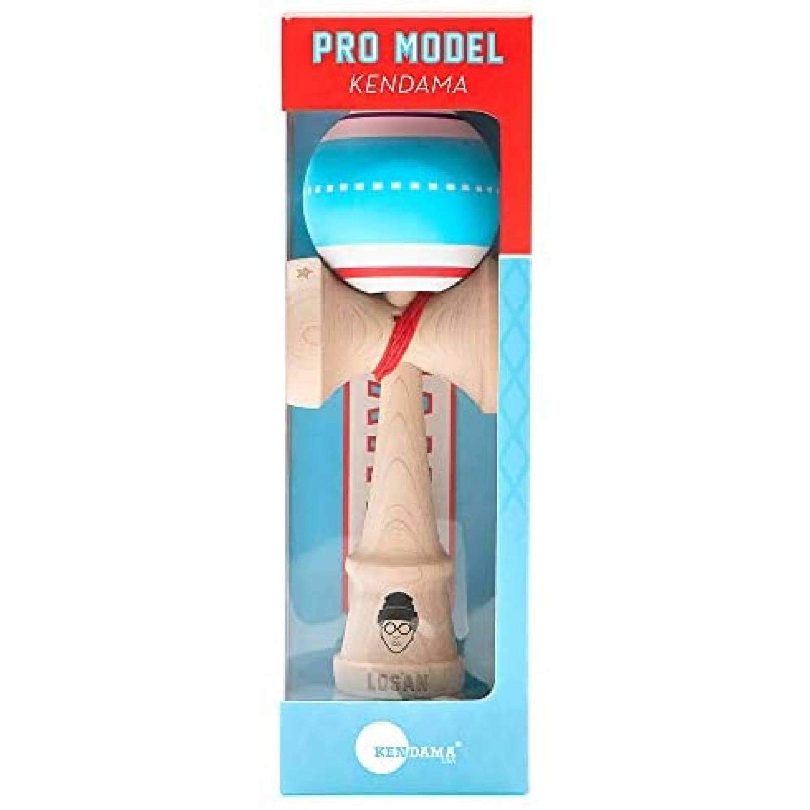 Juguete de destreza Kendama USA Logan Tosta Pro madera
