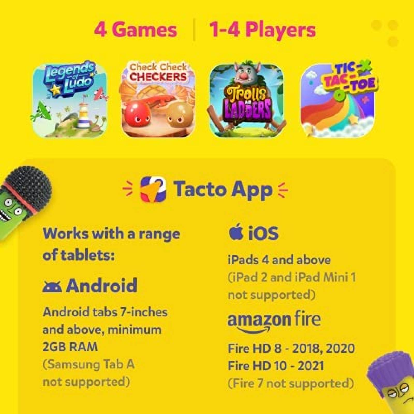 Juego para tablet Shifu 1-4 jugadores Interactivos 4+ aos