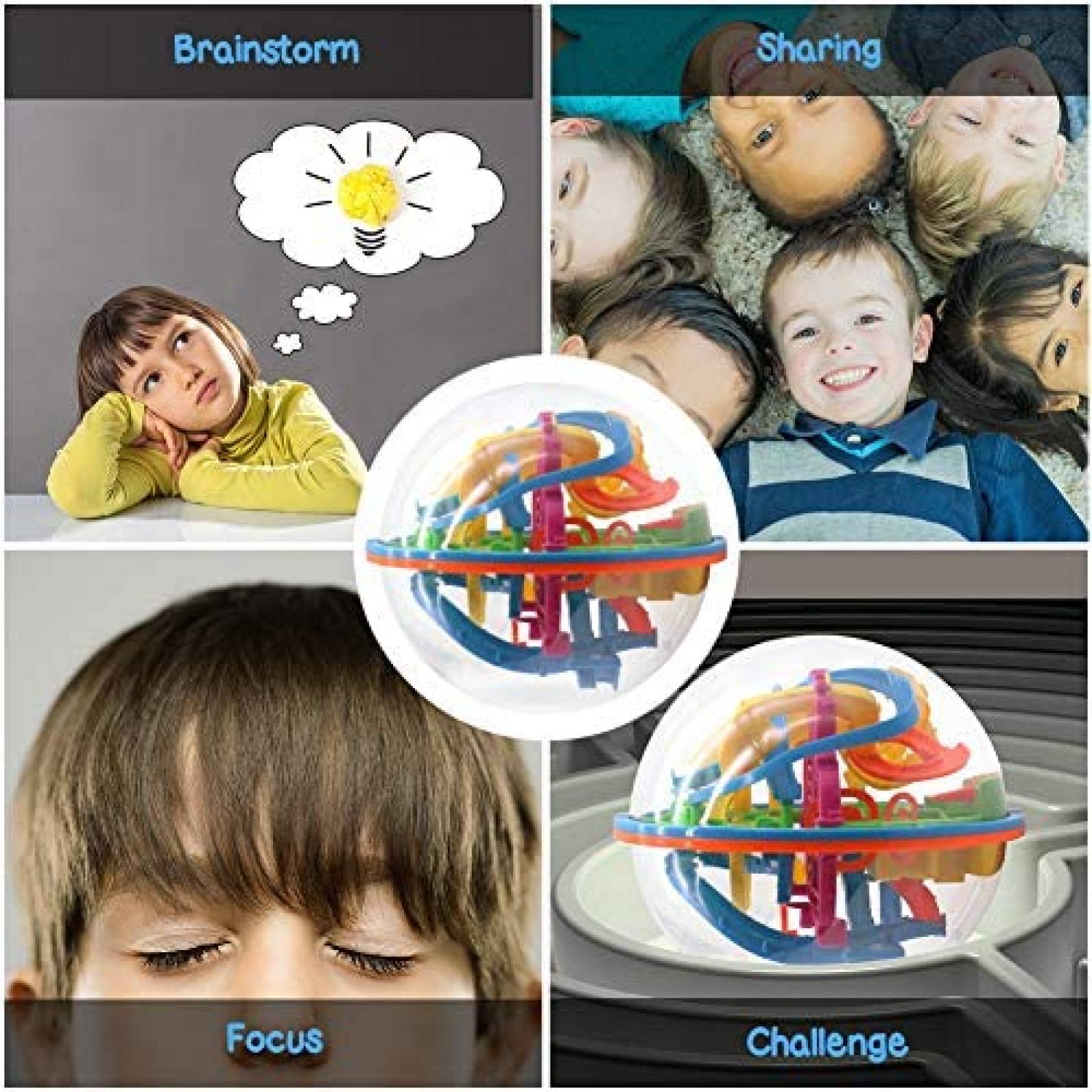 Esfera laberinto 3 otters 138 obstculos Interactivos