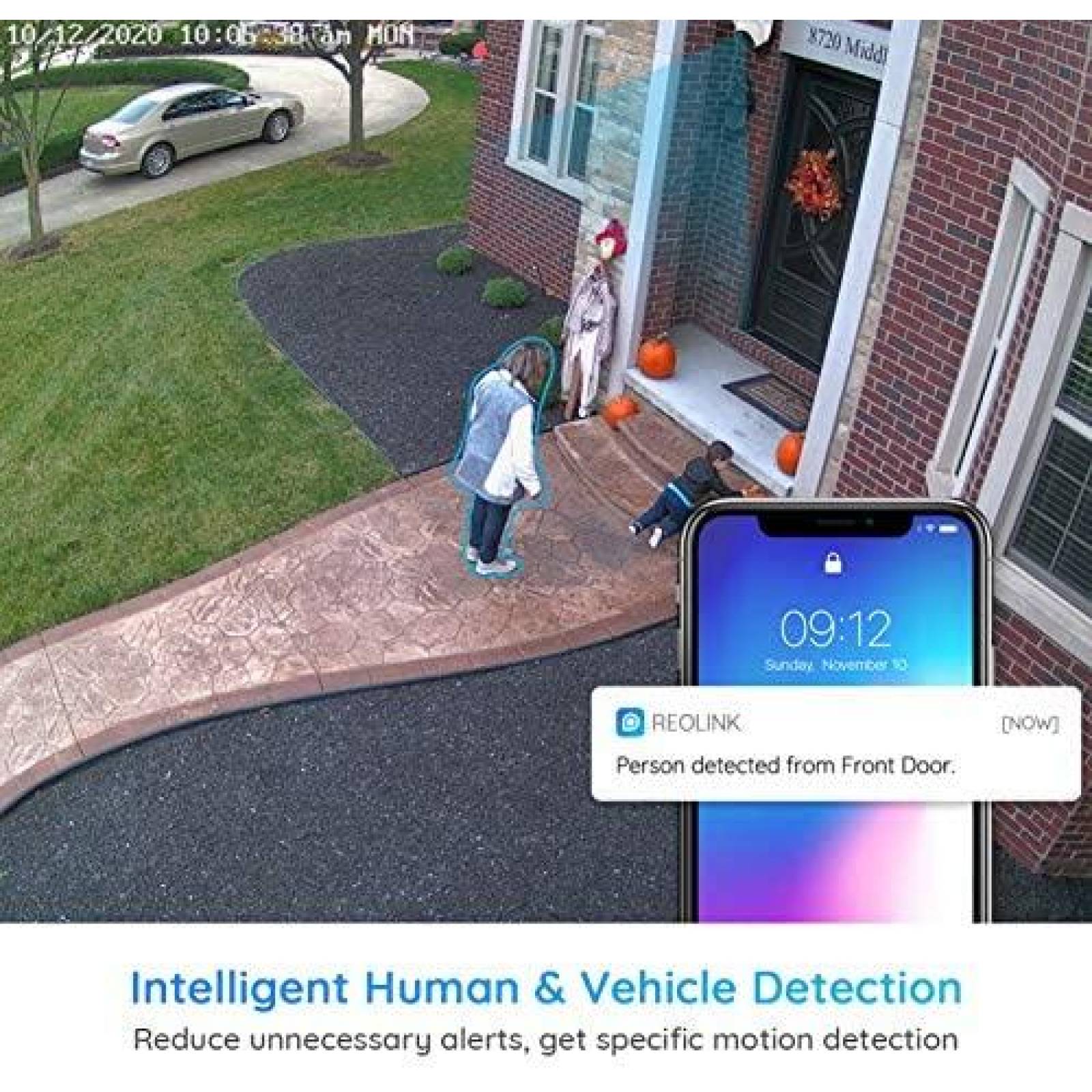 Sistema de Vigilancia REOLINK 8 Cmaras 4K 16 Canales 8MP