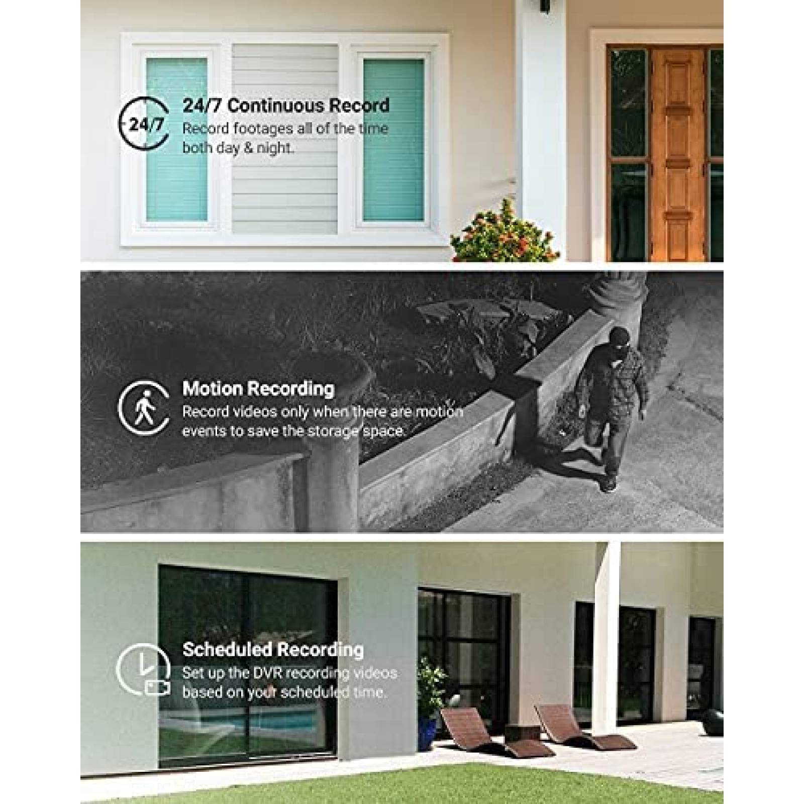 Grabadora de Video SECULINK 4K NVR de 16 Canales -Negro