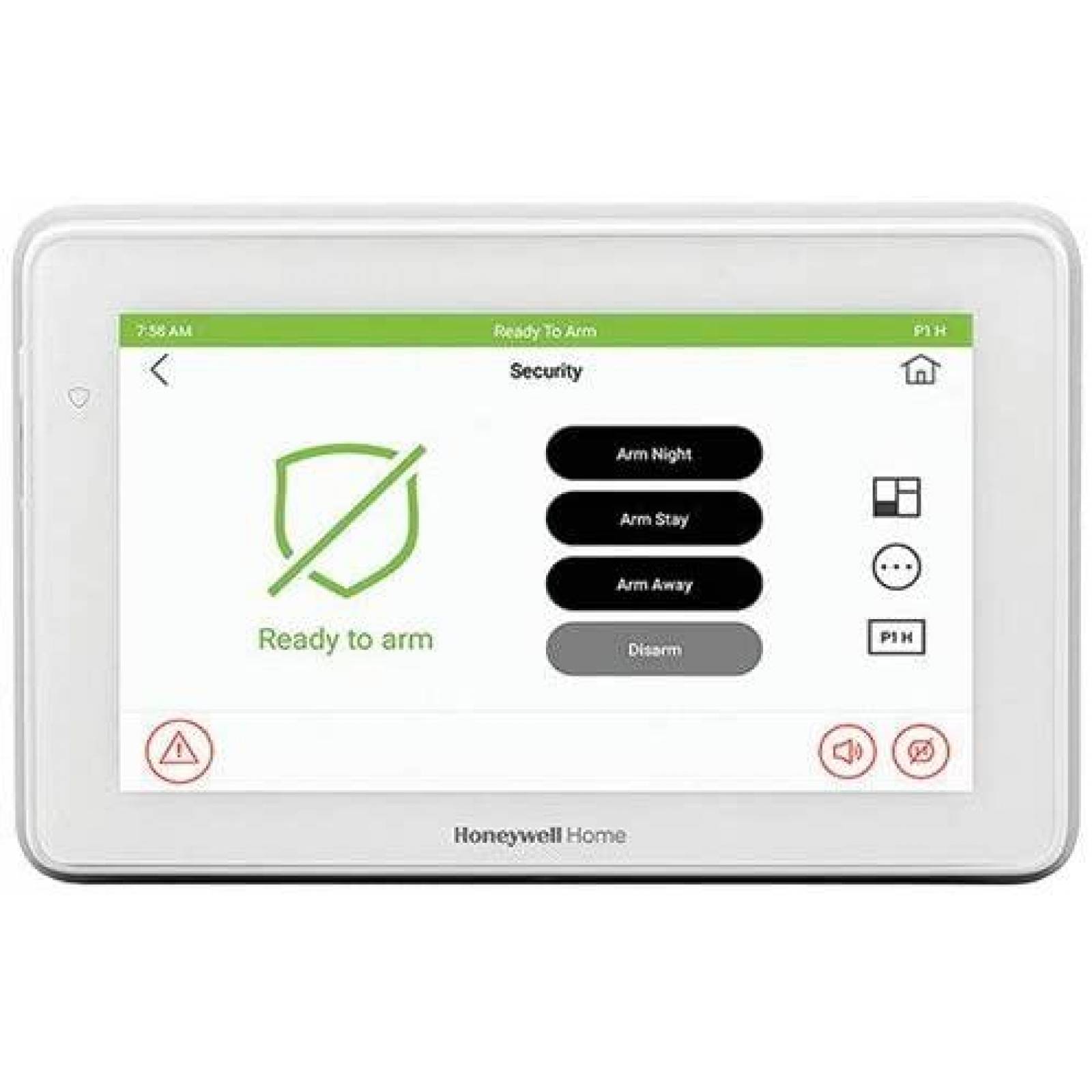 Sistema de Alarma Intrusion Honeywell 7'' Tctil de 6290W