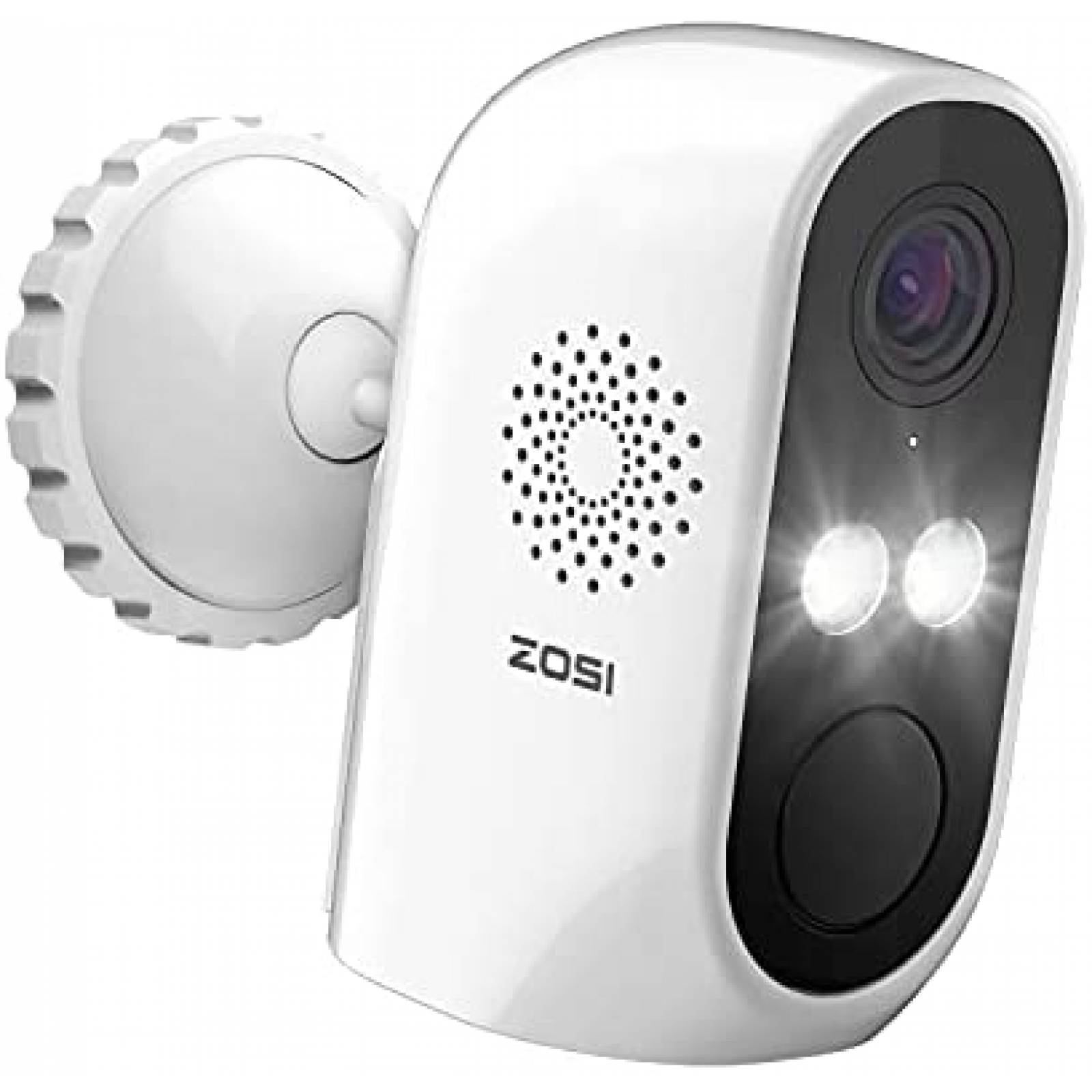 Cmara Seguridad ZOSI C1 WiFi Audio Visin Nocturna -Blanco