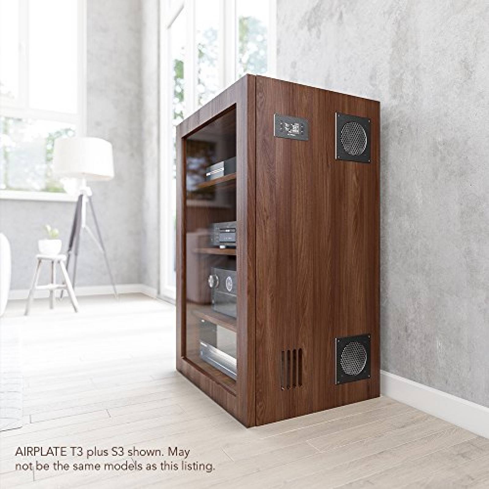 Bocinas AC Infinity AIRPLATE T8 6" sistema dual -Negro