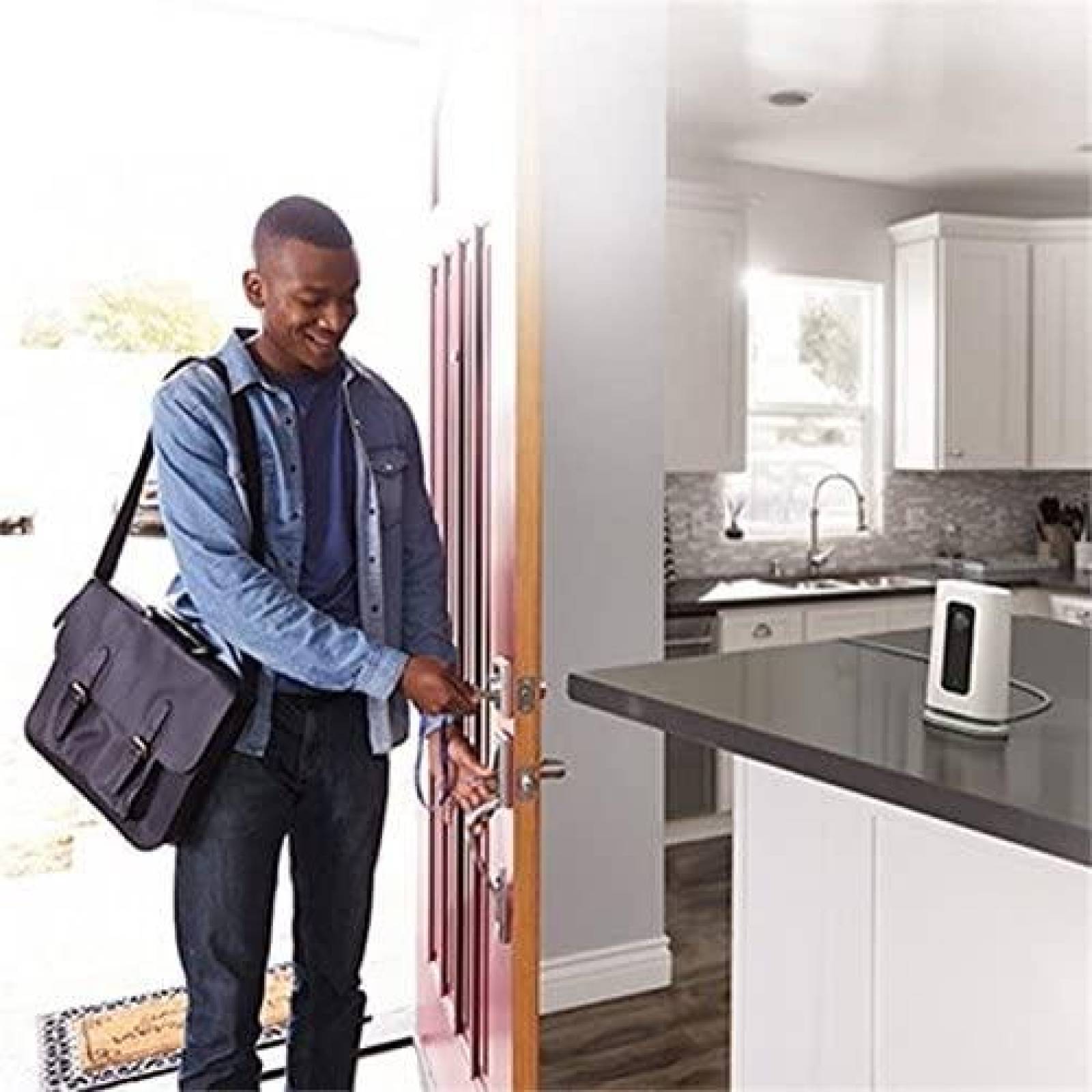 Cmara de seguridad Honeywell Home C1 Wi-Fi para interiores