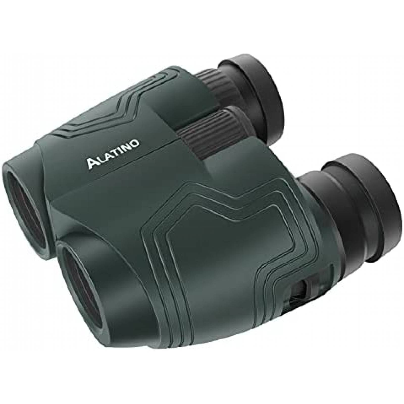 Binoculares Alatino 10x25 compactos 6ft de enfoque -Negro
