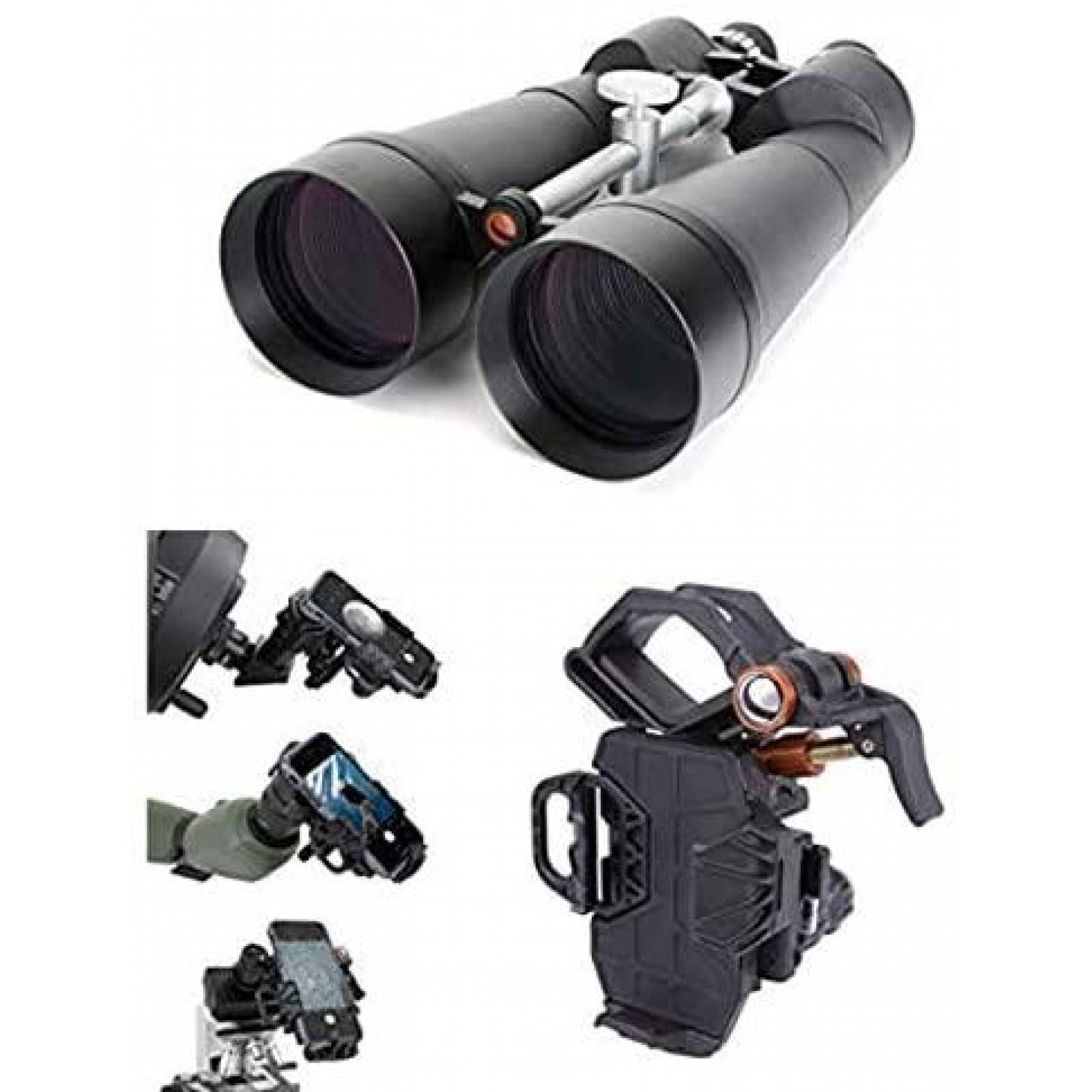 Binoculares Celestron SkyMaster 25X100 + Accesorios -Negro