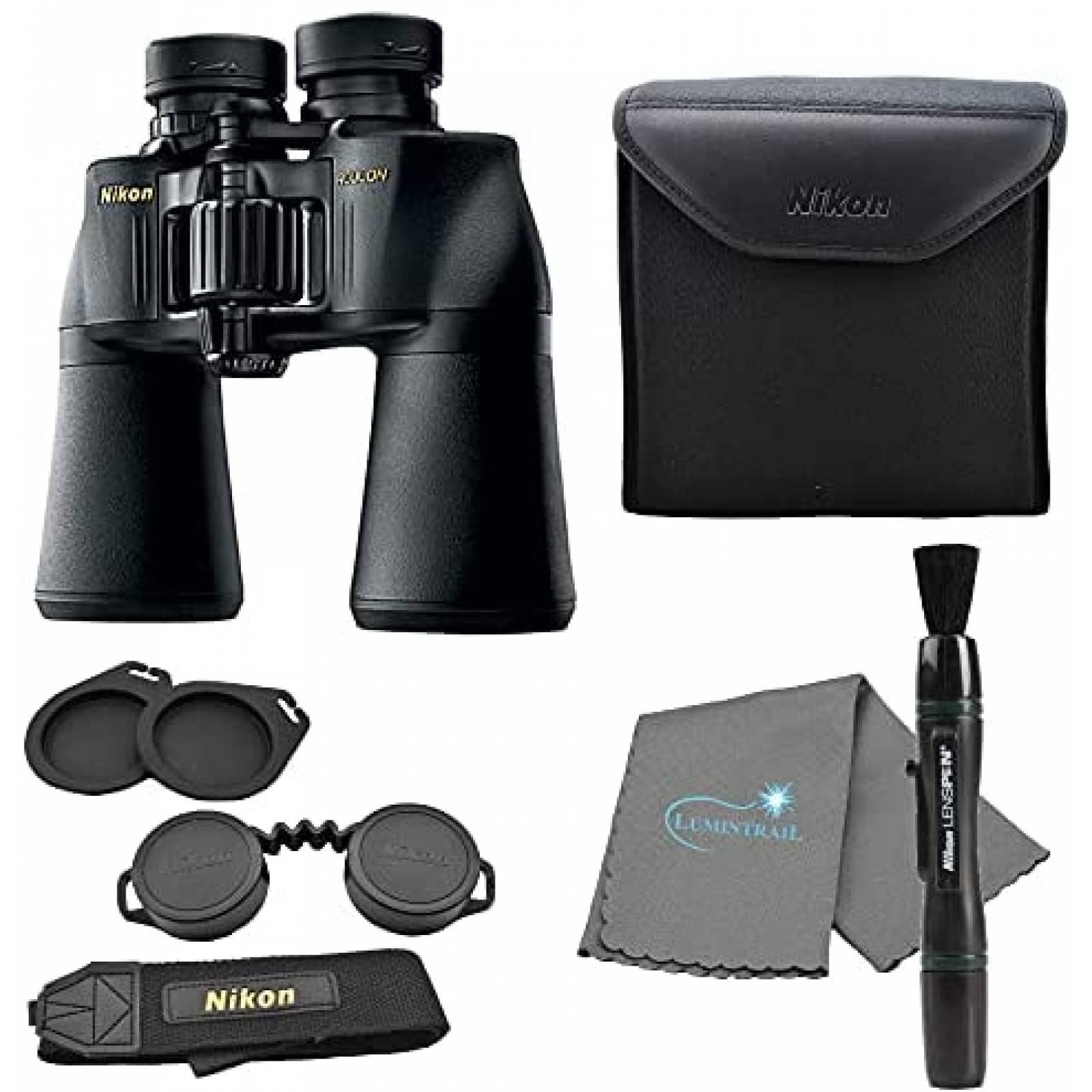 Binoculares Nikon Aculon A211 16x50 con Accesorios -Negro