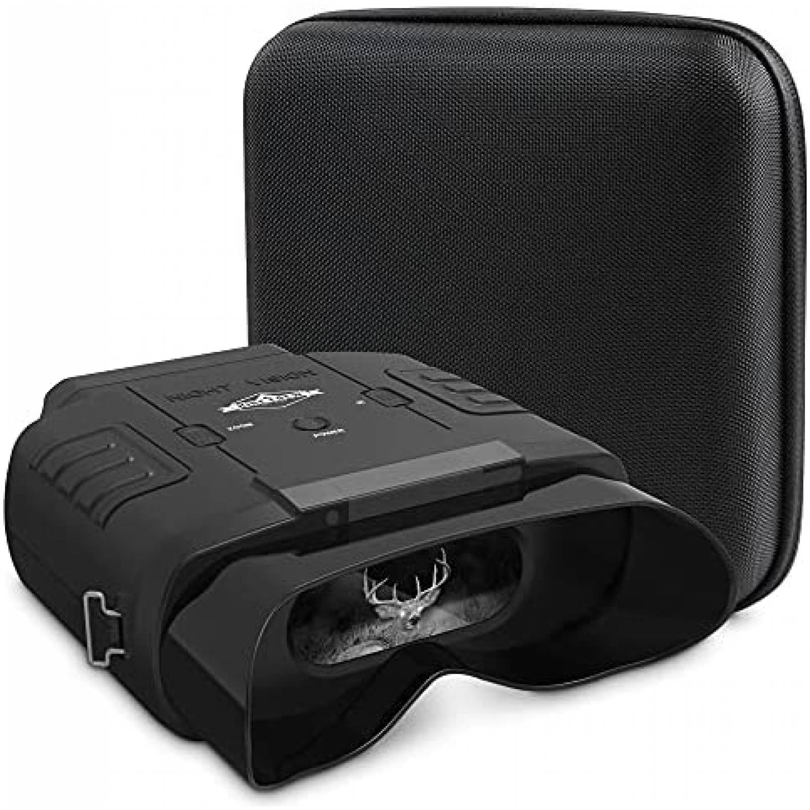 Binoculares Hike Crew Digital con Visin Nocturna -Negro