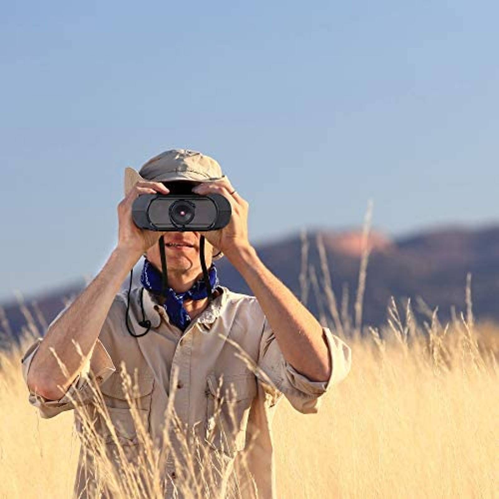 Binoculares Hike Crew Digital con Visin Nocturna -Negro