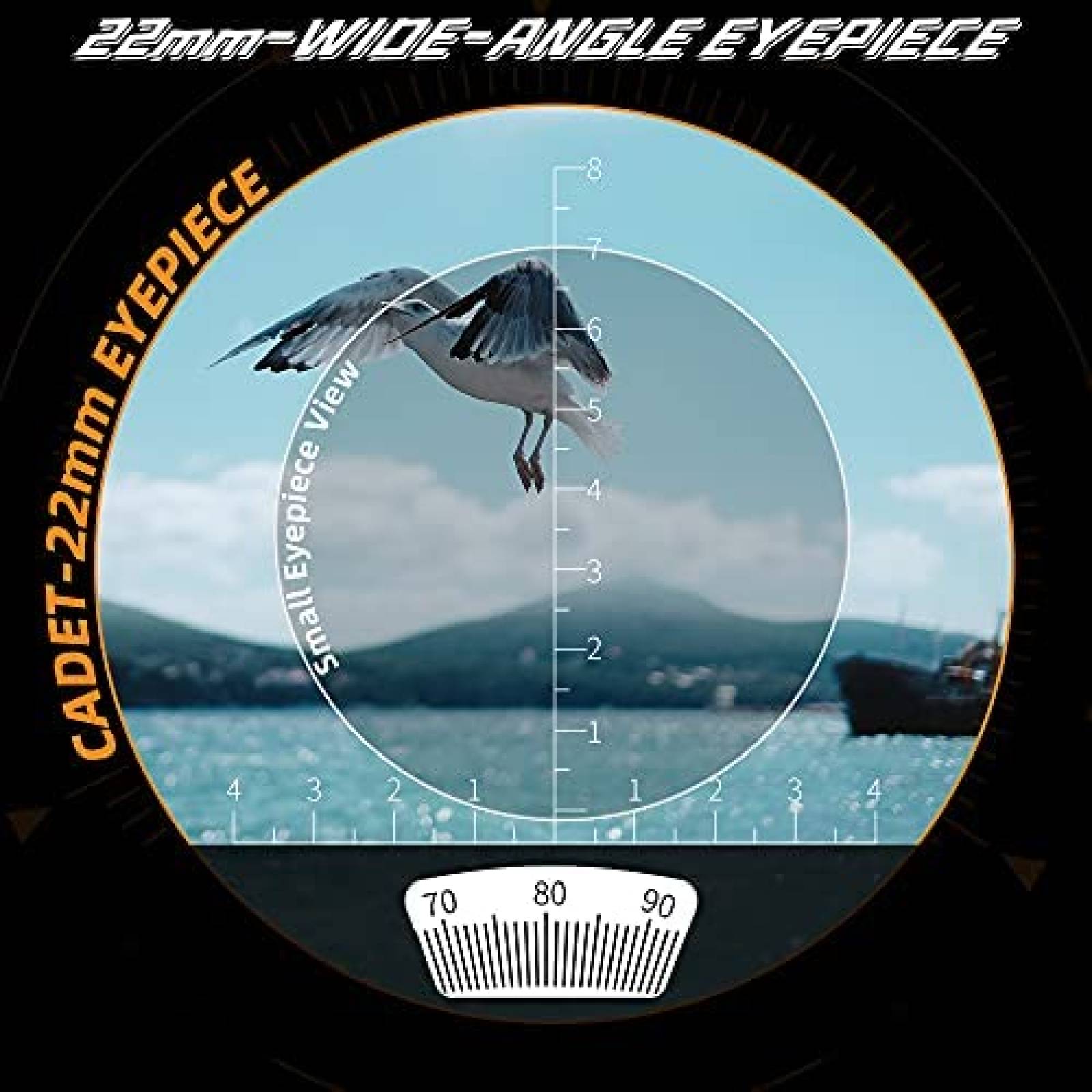 Binoculares INTEREPRO 7x50 Impermeables Tipo Marine -Negro