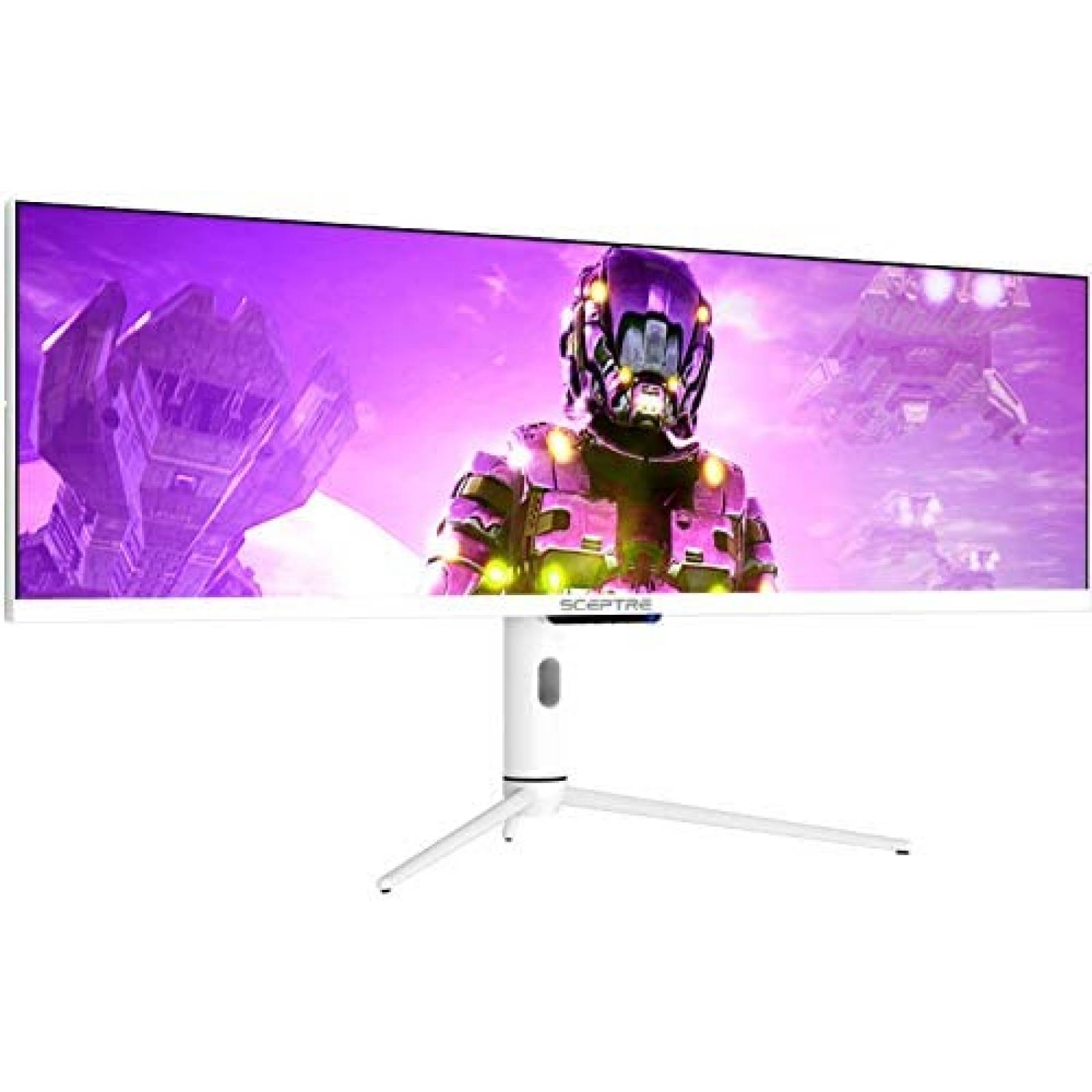 Monitor Sceptre IPS 43.8" LED 120Hz DisplayPort -Blanco