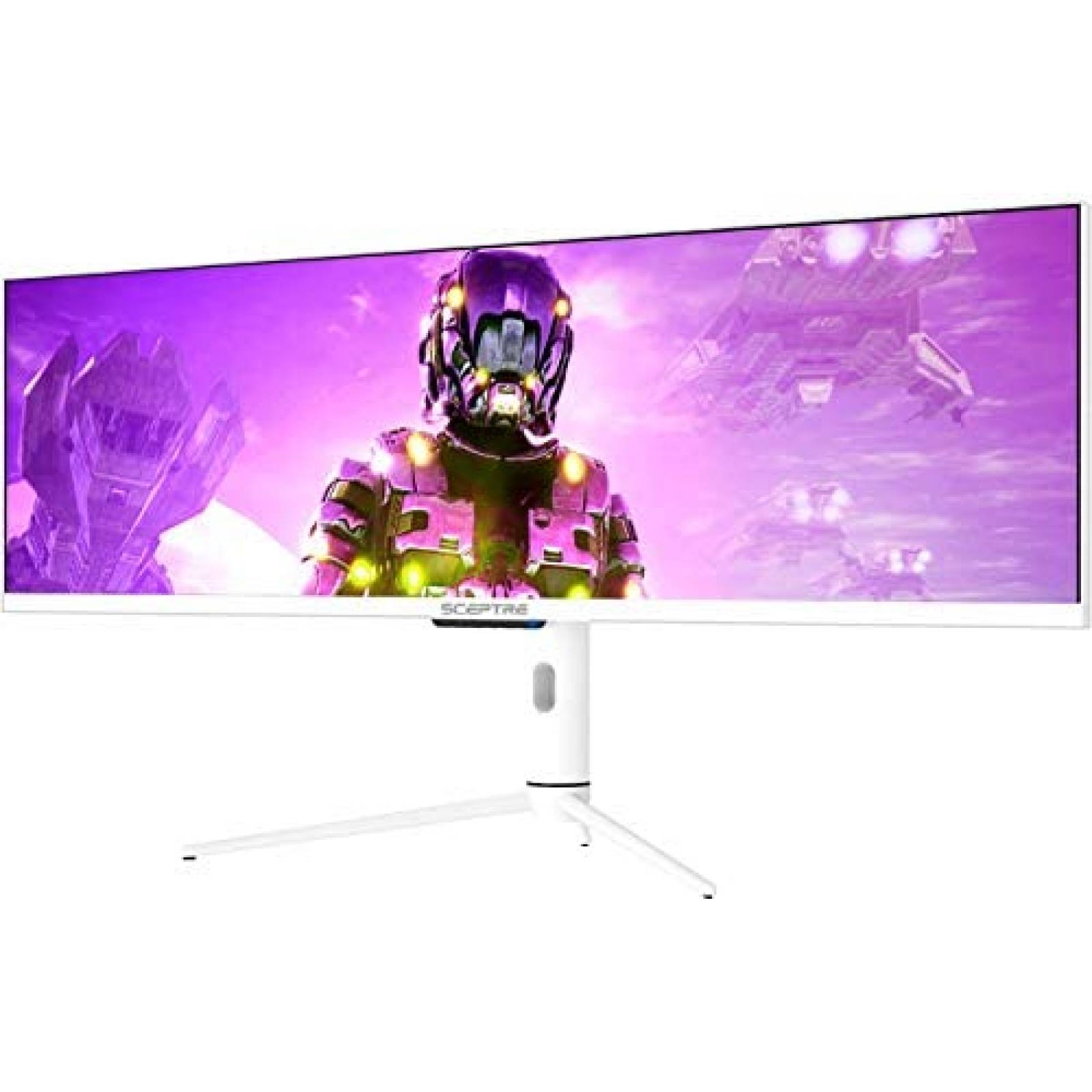 Monitor Sceptre IPS 43.8" LED 120Hz DisplayPort -Blanco