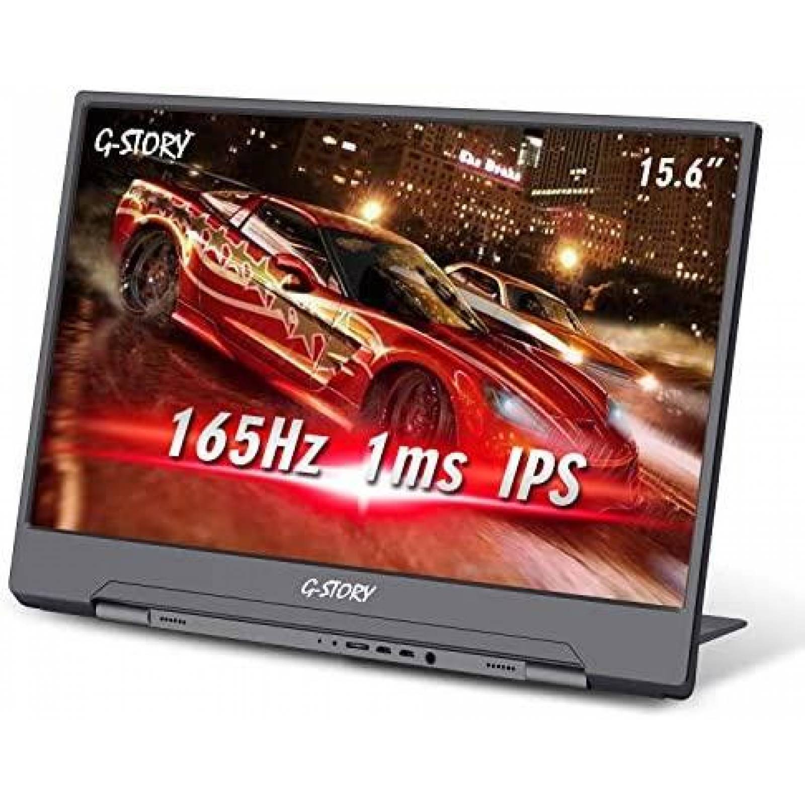 Monitor Porttil G-STORY 15.6'' FHD 1080P 144Hz -Negro