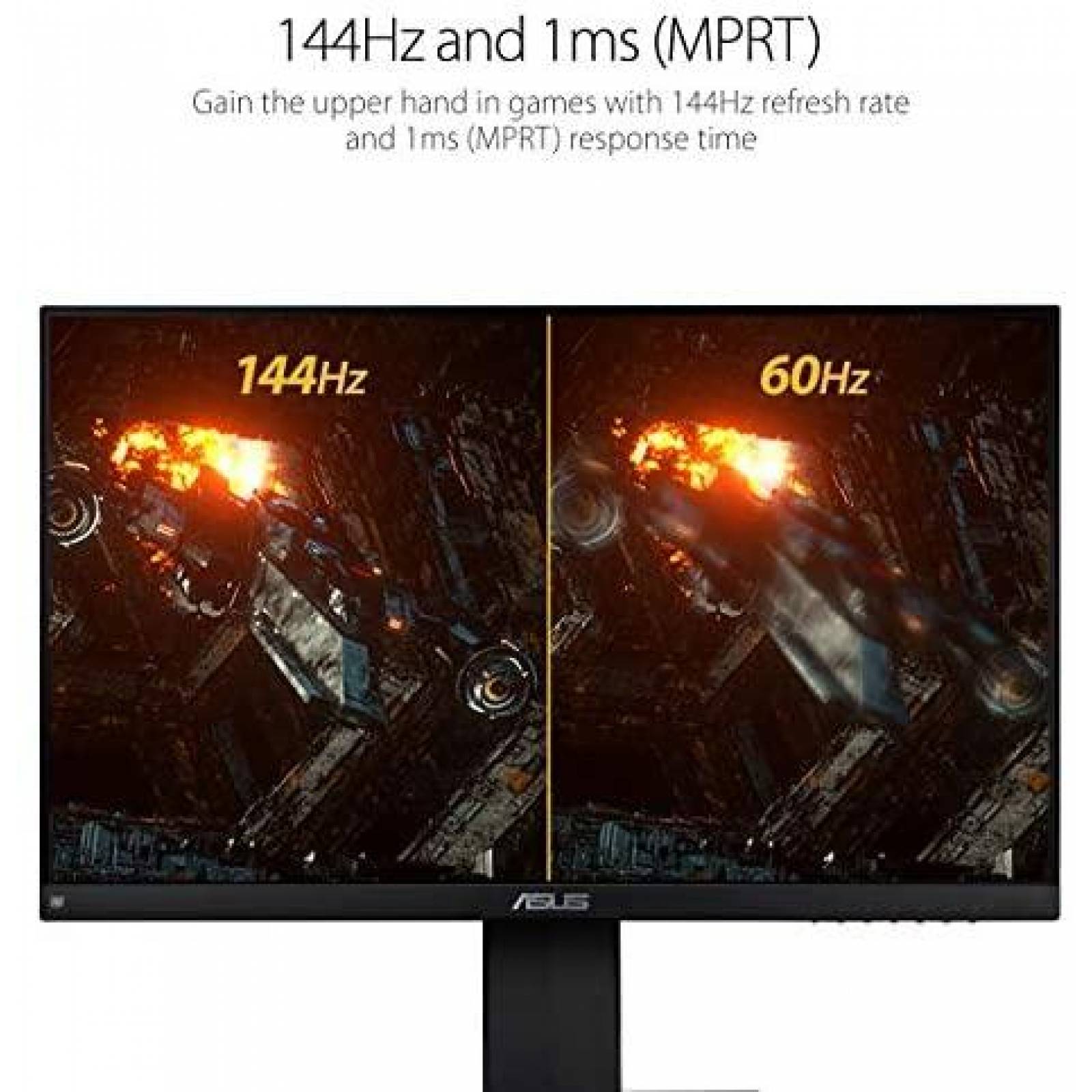 Monitor Asus TUF 23.8 144Hz Full HD HDMI 1ms IPS -Negro