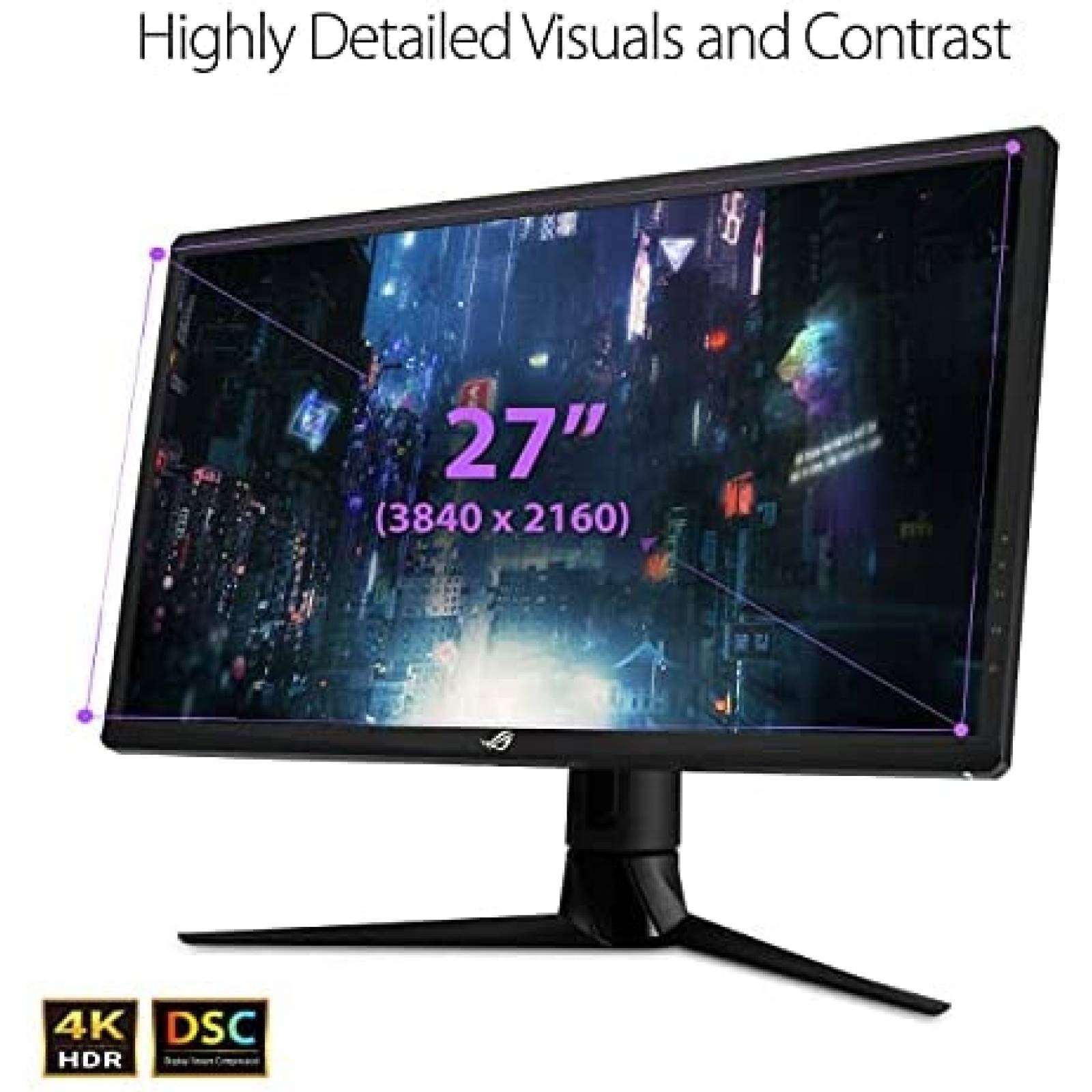 Monitor ASUS ROG Strix XG27UQR 27" 4K HDR 144Hz DSC