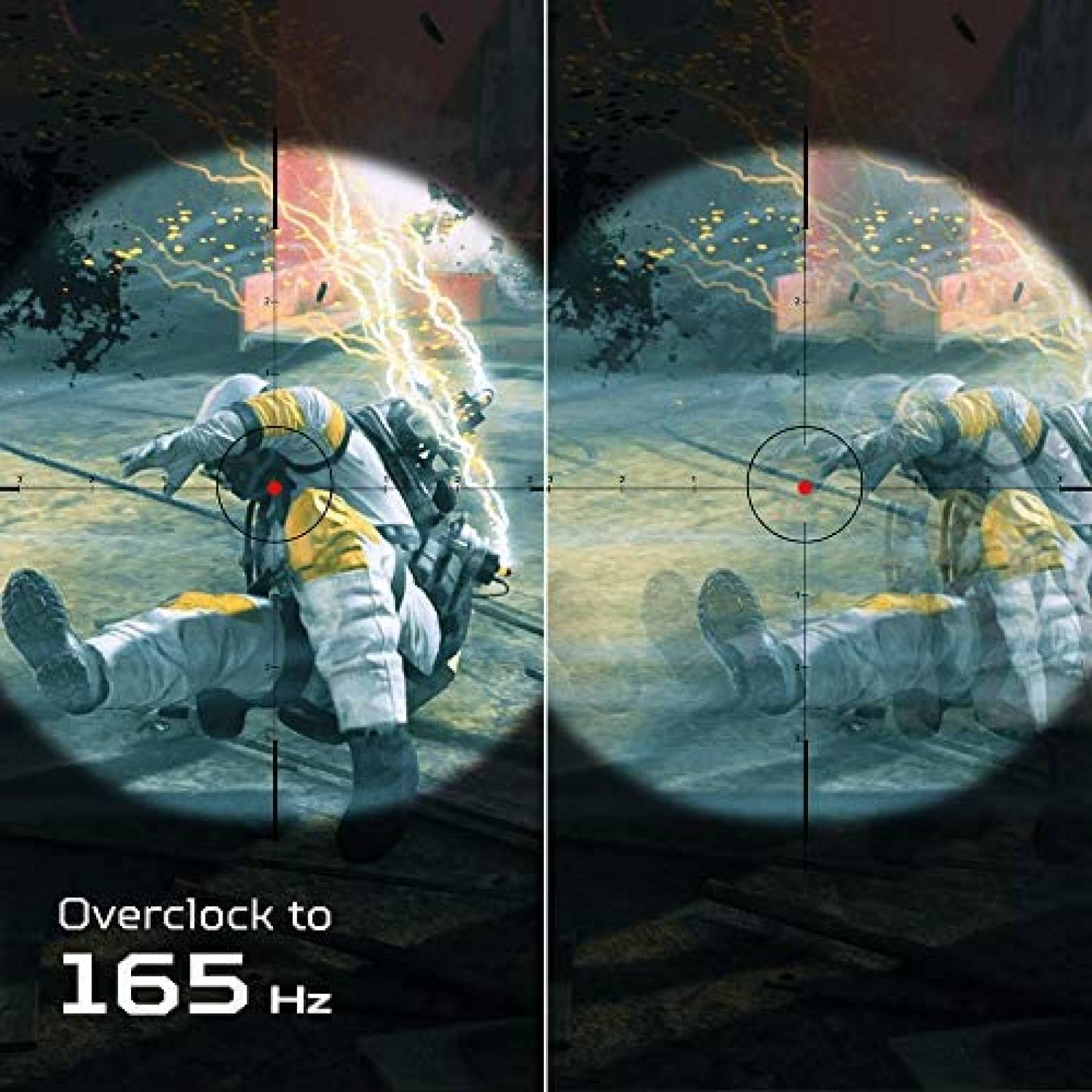 Monitor Acer Nitro 23.8" Full HD Gaming 165Hz -Negro