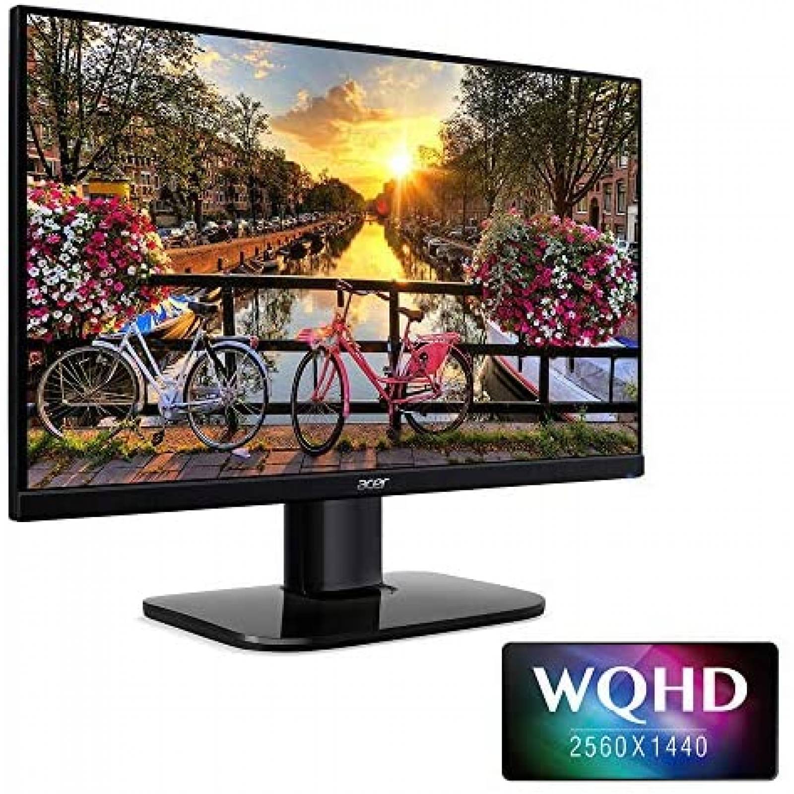 Monitor Acer KA272U Biipx 27'' 75Hz 2560x1440 IPS -Negro