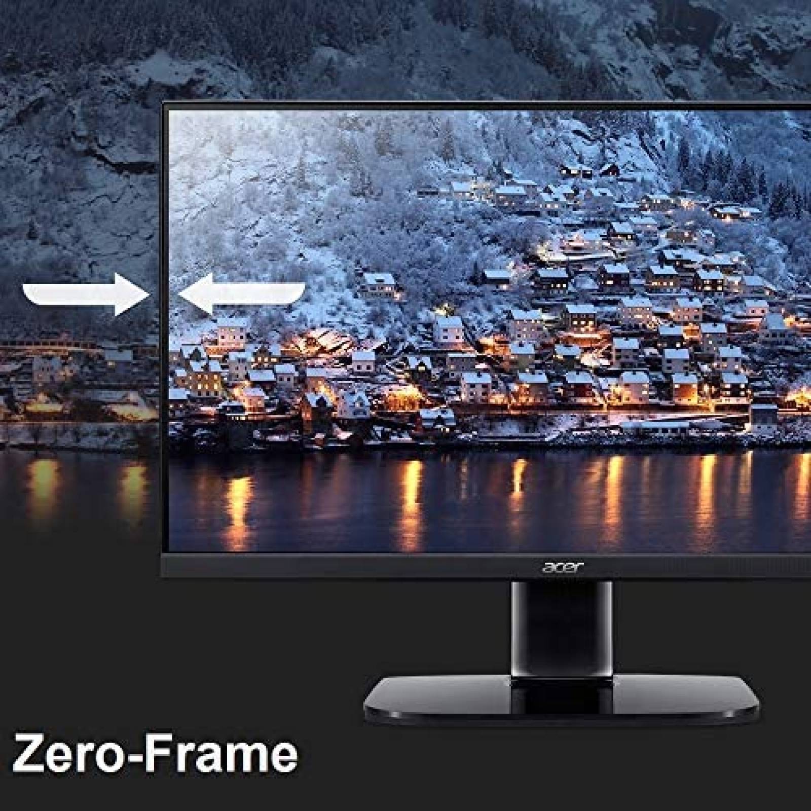 Monitor Acer KA272U Biipx 27'' 75Hz 2560x1440 IPS -Negro