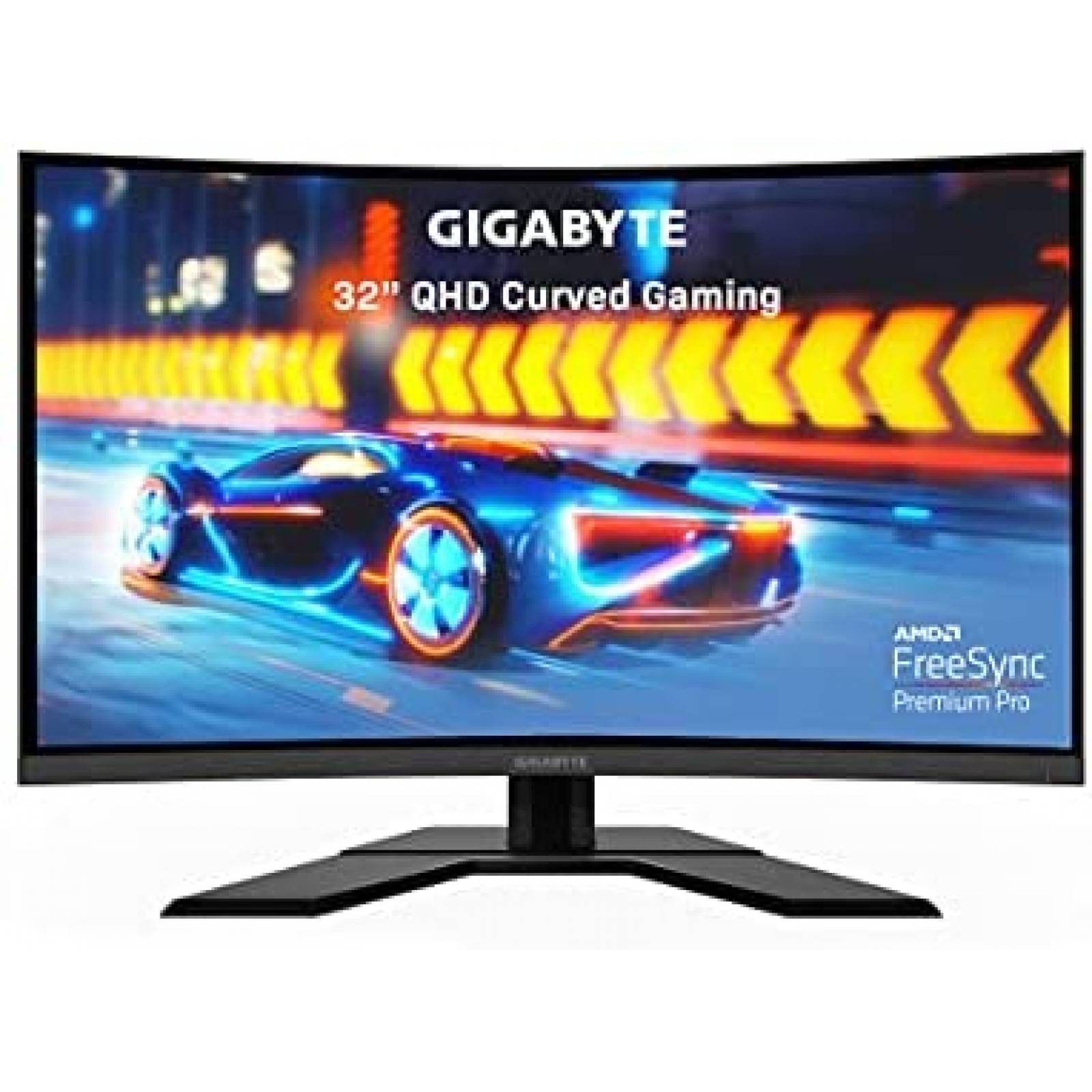 Monitor GIGABYTE G32QC A 32" 165Hz 1440P HDMI -Negro