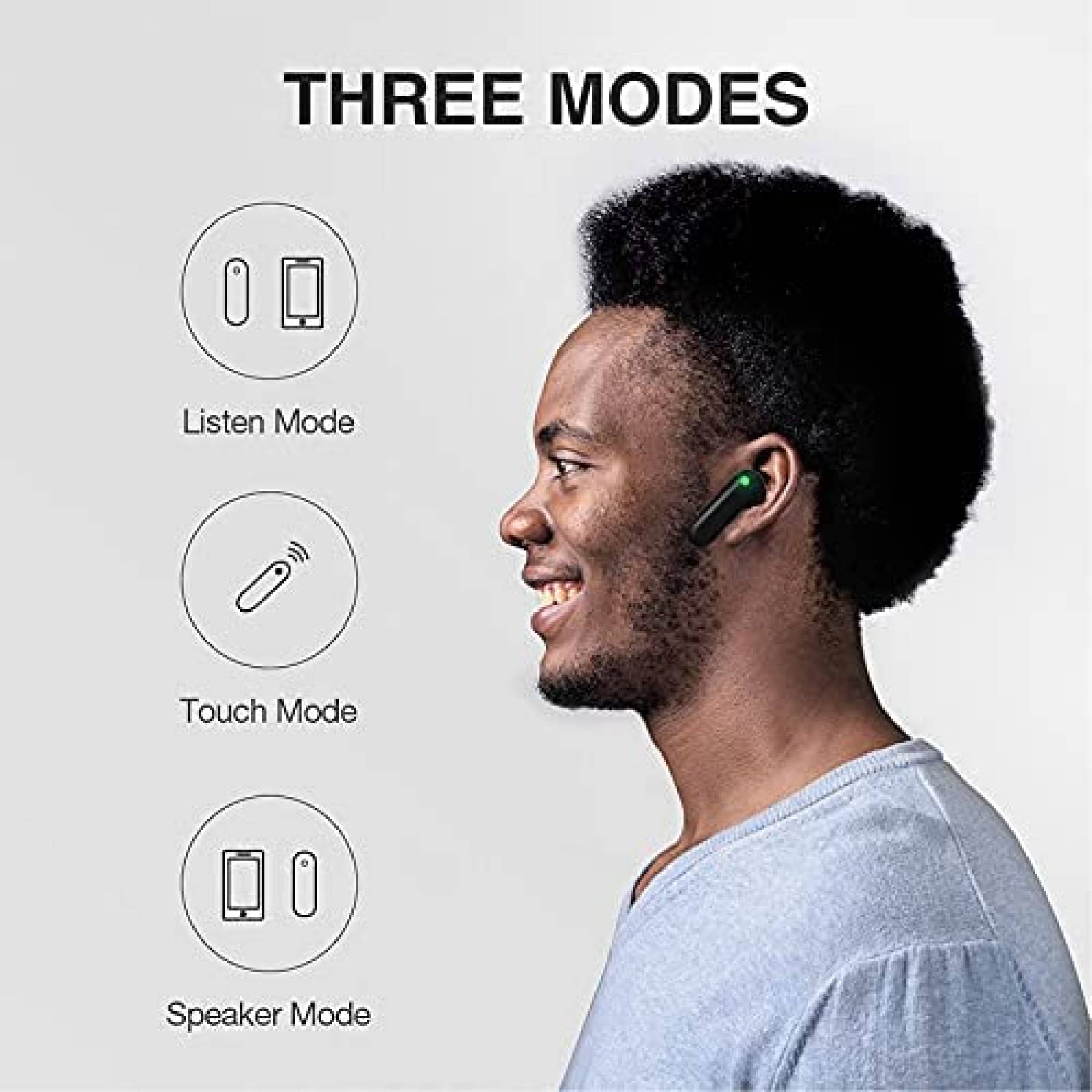 Sistema traductor Timekettle M2 Bluetooth Compatible Negro