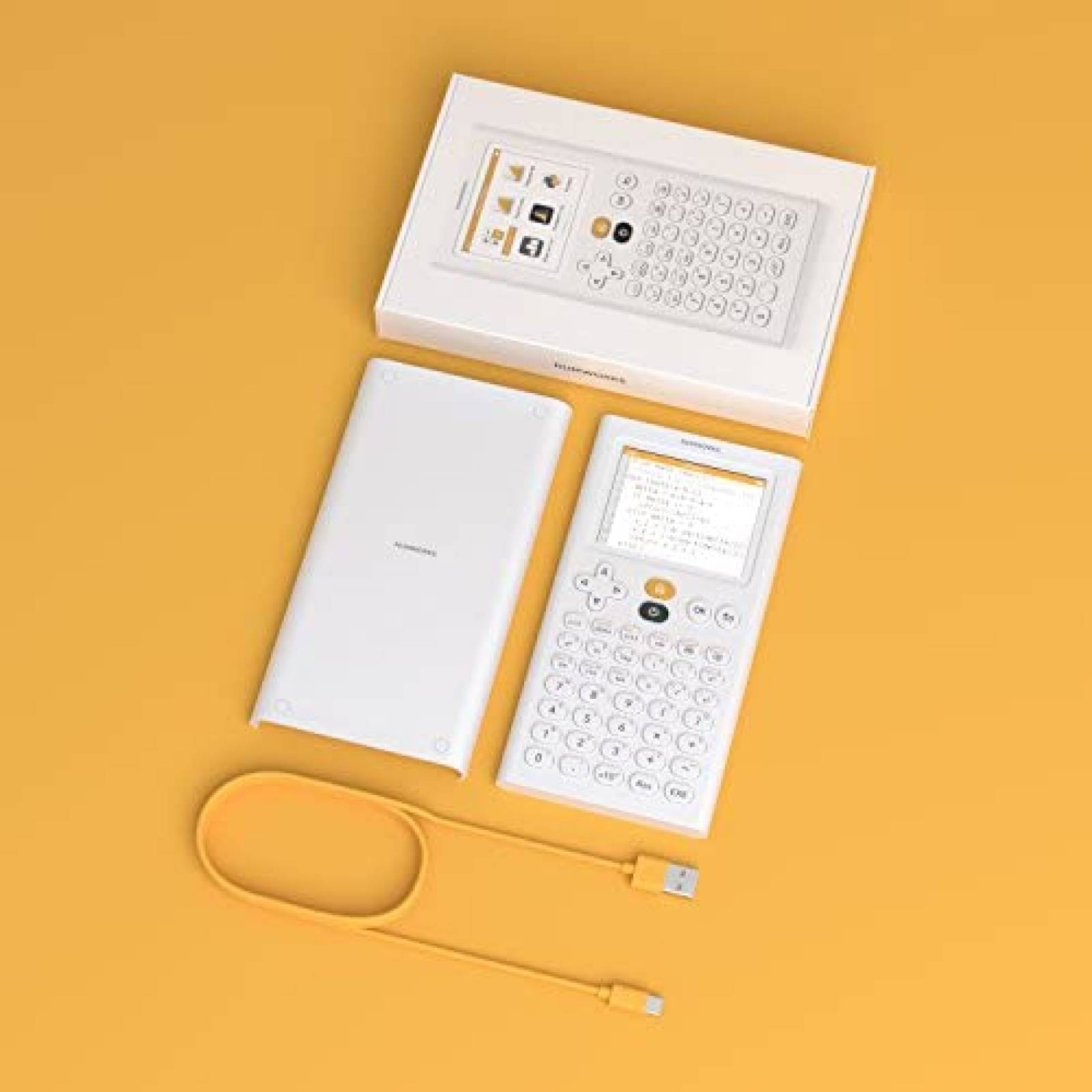 Calculadora NumWorks Graficadora 6.34"x0.39"x3.23" -Blanco