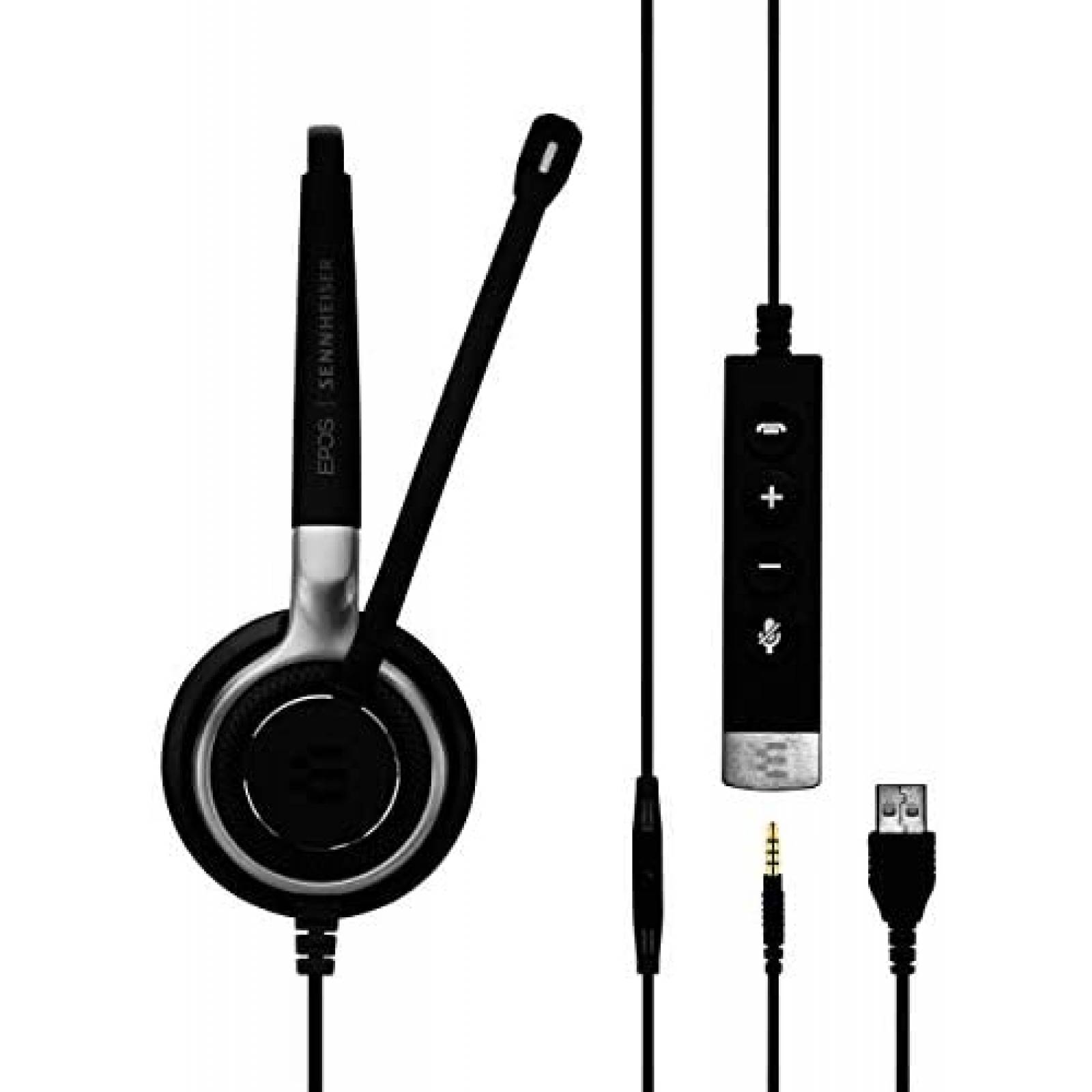 Auriculares Sennheiser SC 665 USB Inalmbricos -Negro