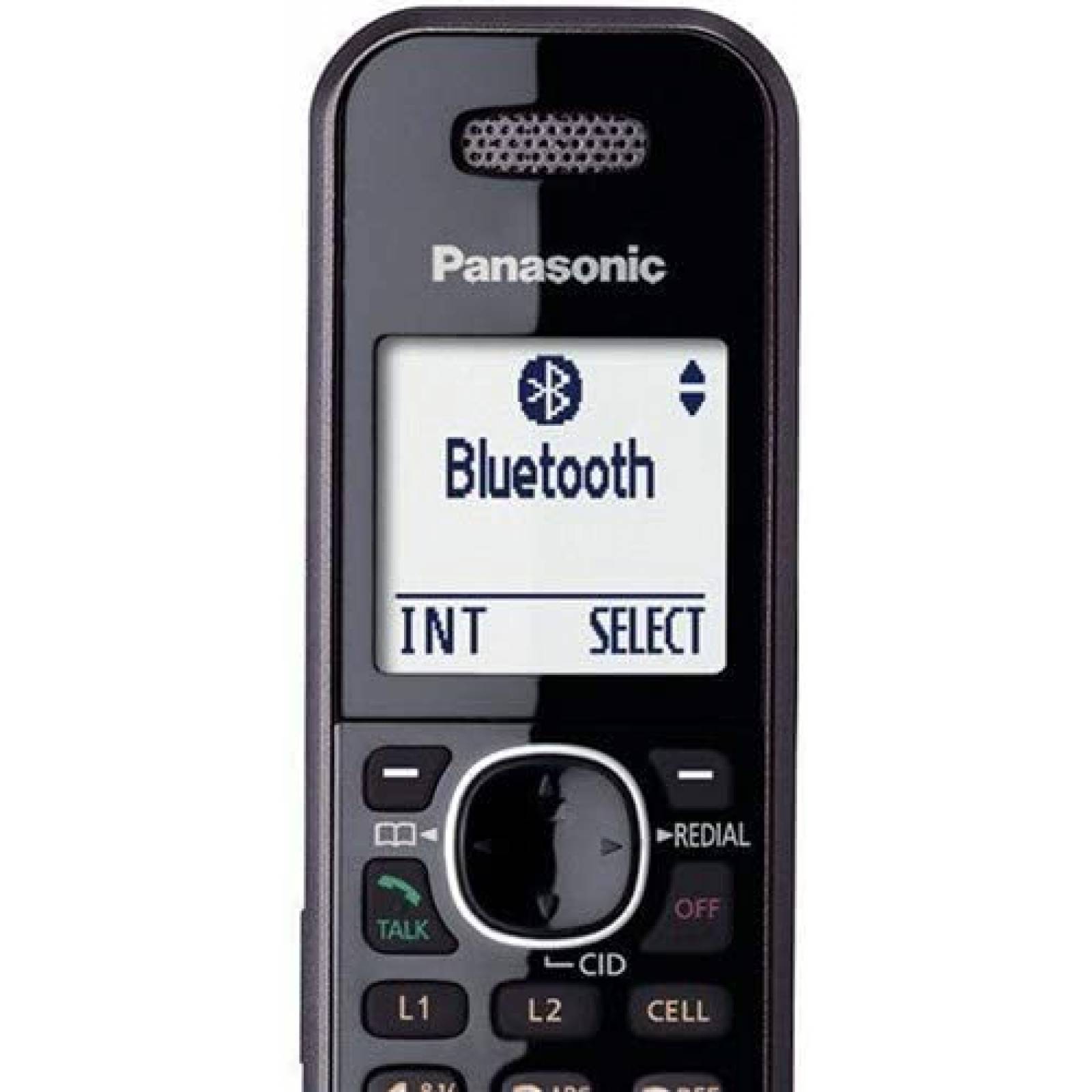 Telfono Panasonic KX-TGA950 Caller ID 2 unidades -Negro