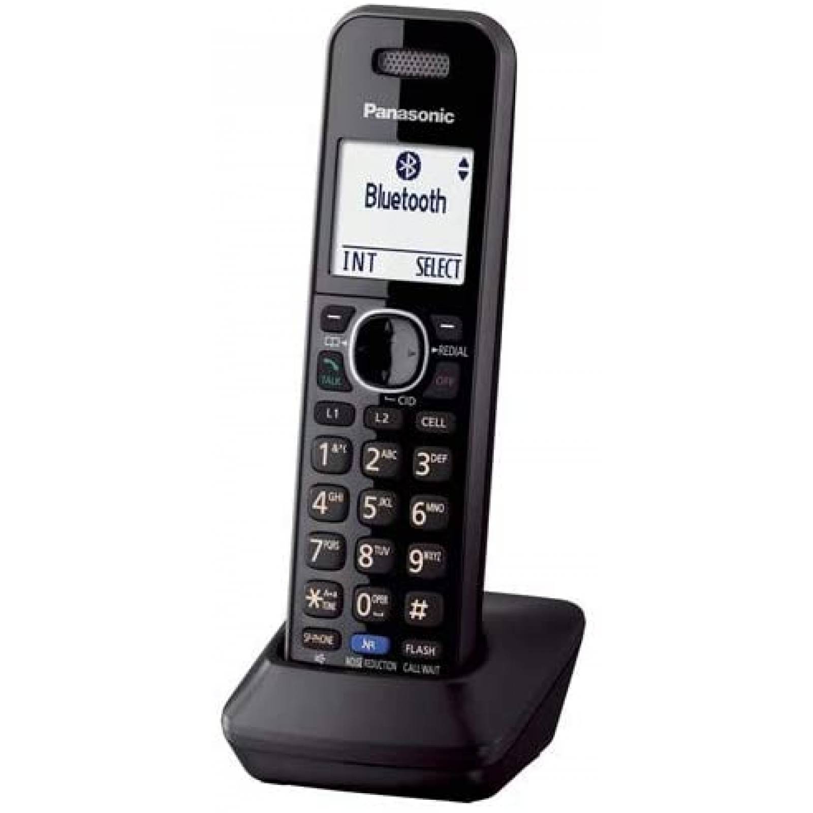 Telfono Panasonic KX-TGA950 Caller ID 2 unidades -Negro