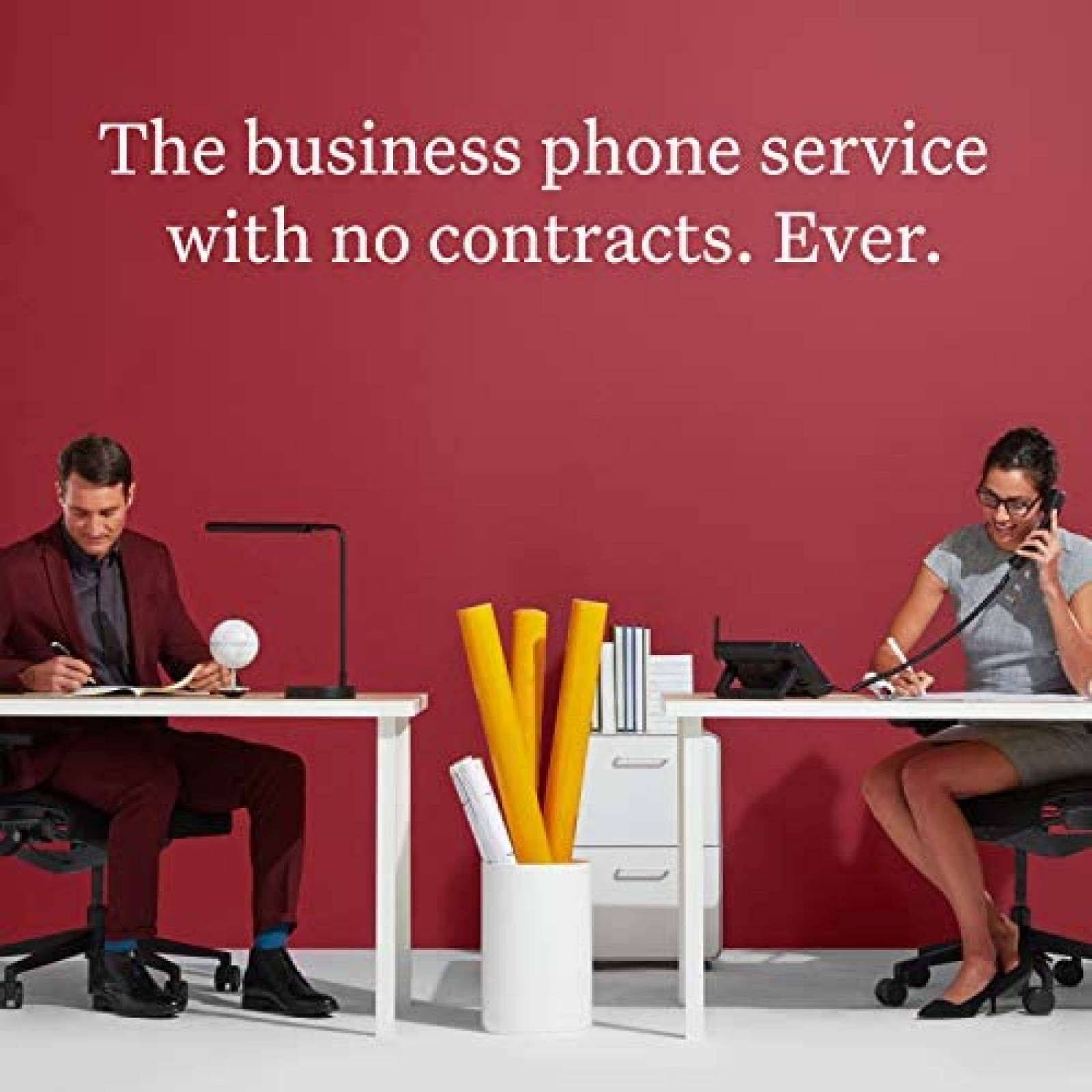 Base de Sistema de Telefono ooma VoIP 2 Linx -Negro