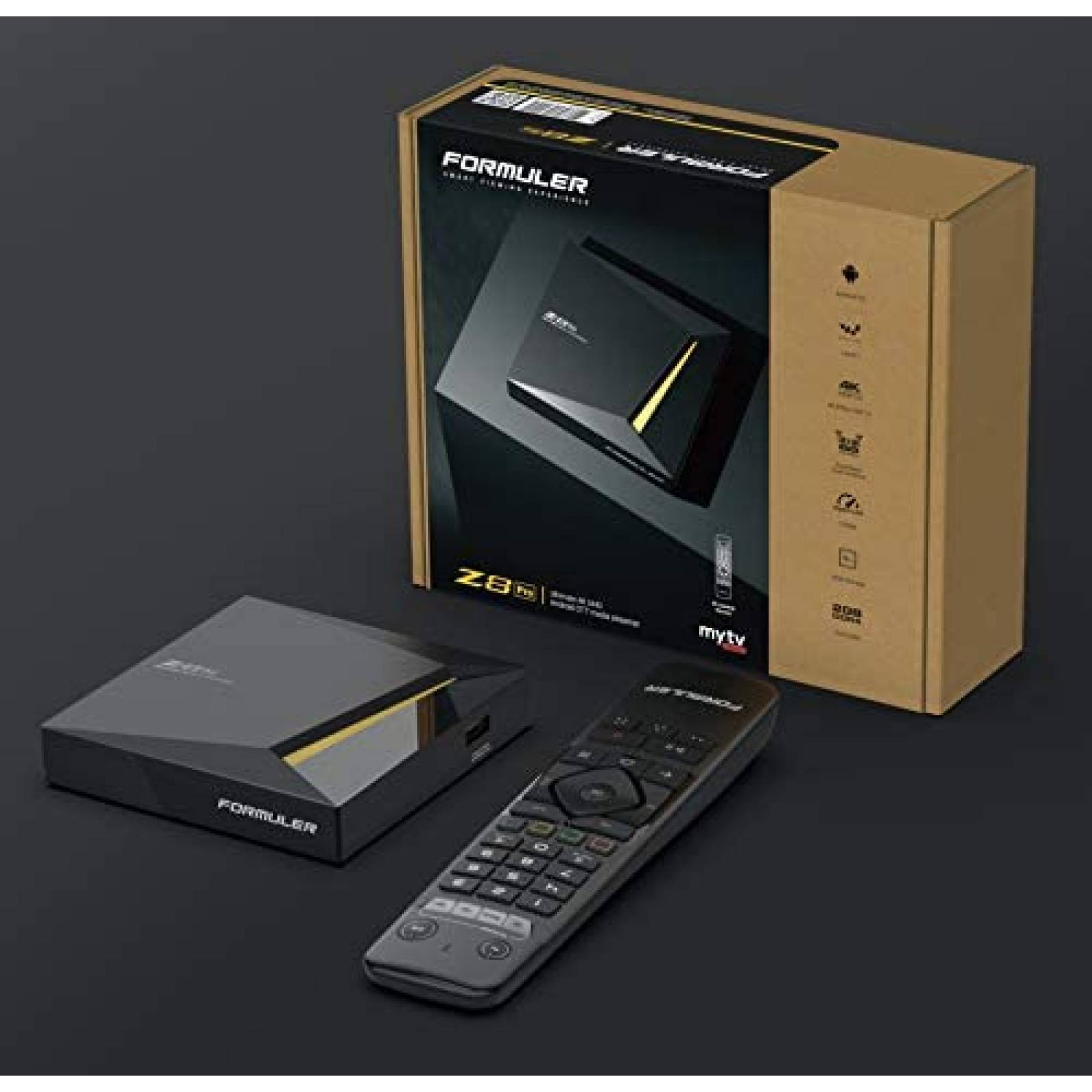 Receptor IPTV FORMULER Z8 Pro 2GB RAM 16GB ROM -Negro