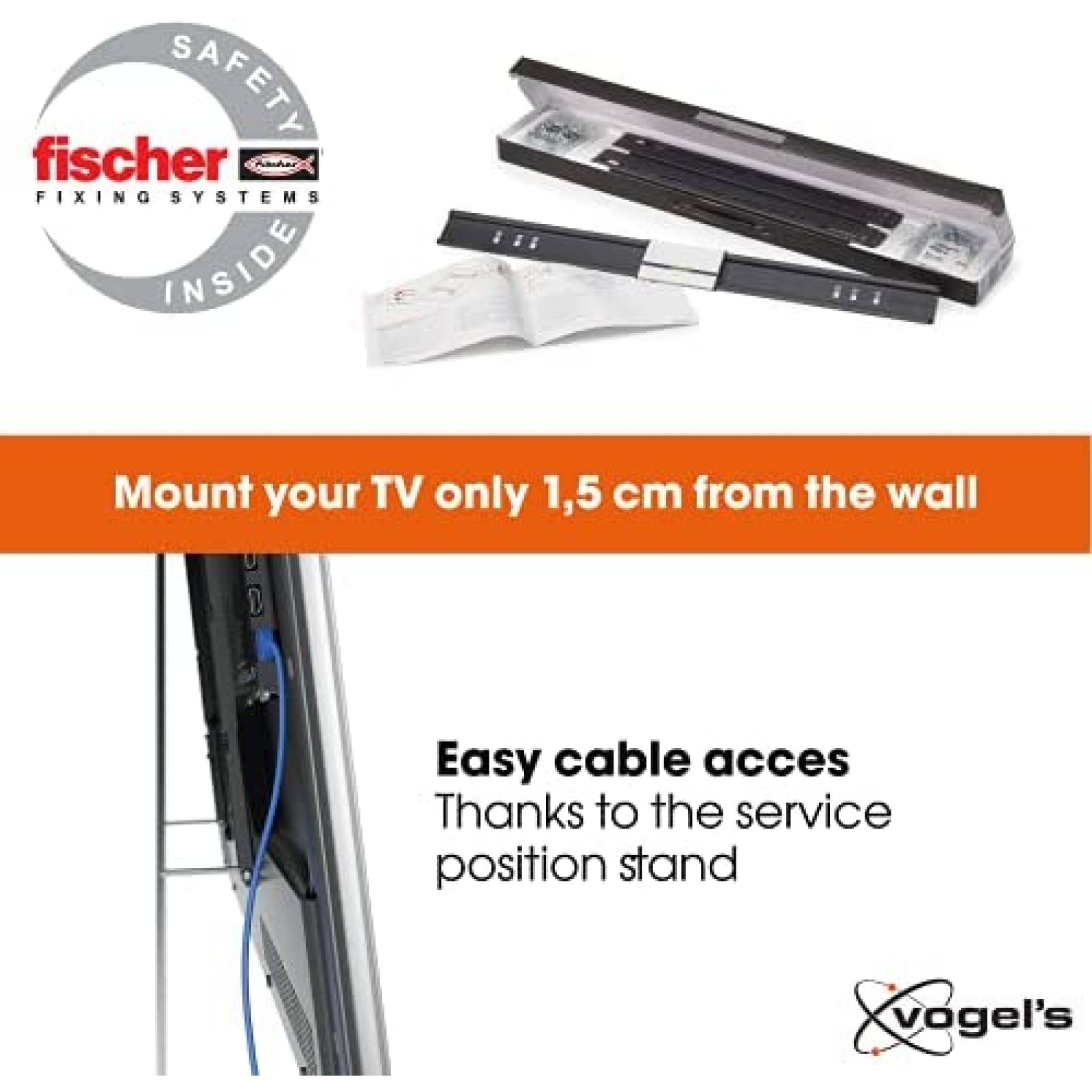 Soporte para Televisin Vogel's Thin 505 Flat 40-65'' -Negro