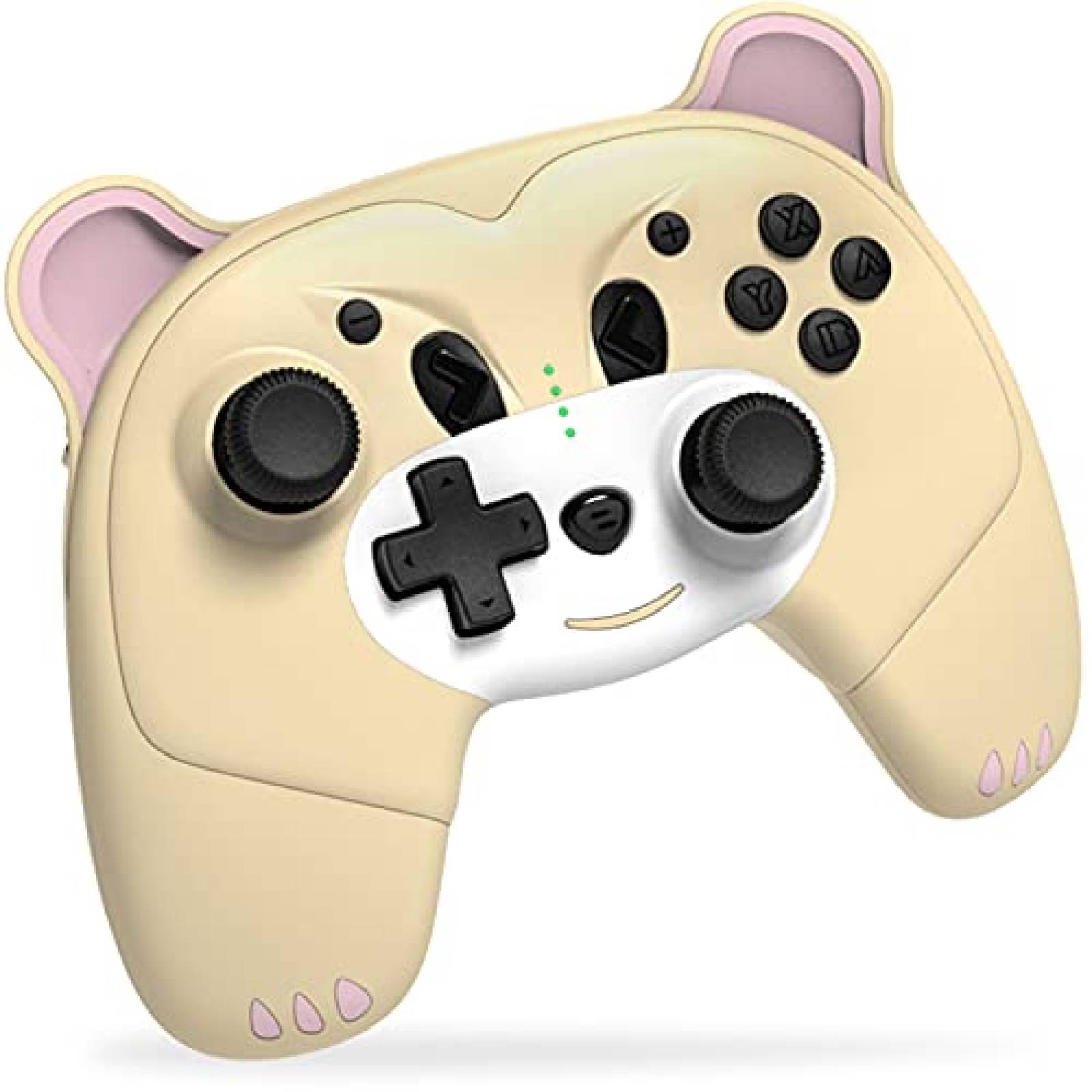 Pro Controller Mytrix Nintendo Switch Inalmbrico -Amarillo