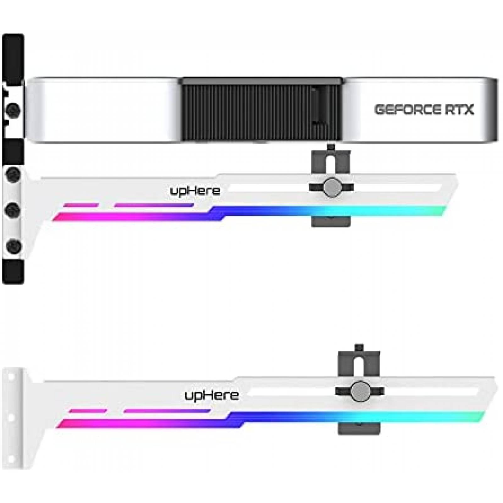 Tarjeta Grafica upHere GEFORCE RTX 5V RGB GPU ARGB -Blanco