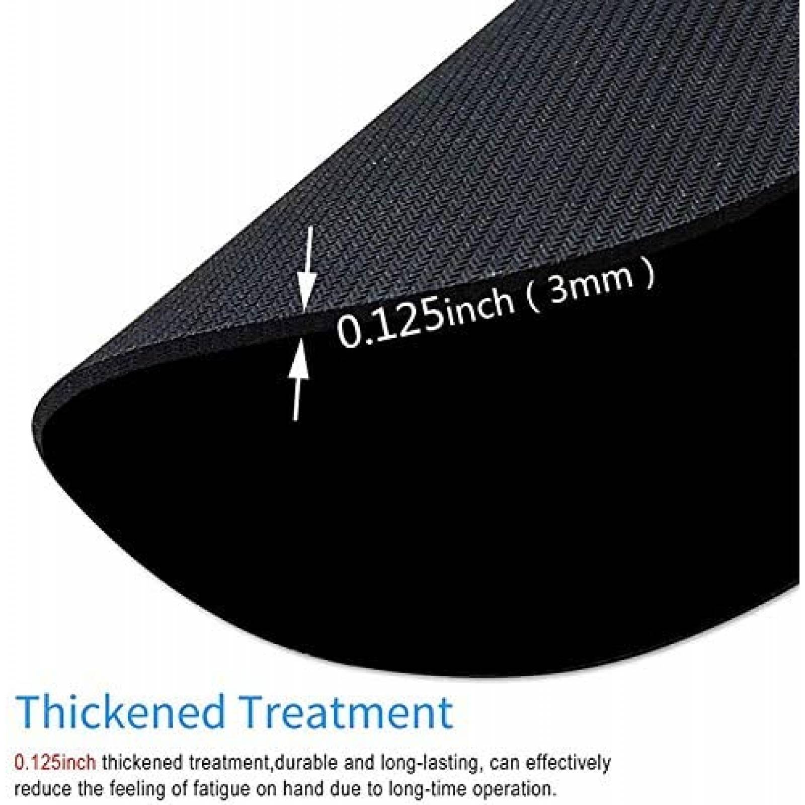 Alfombrilla escritorio BONZEAL Mandala de goma -Colorido