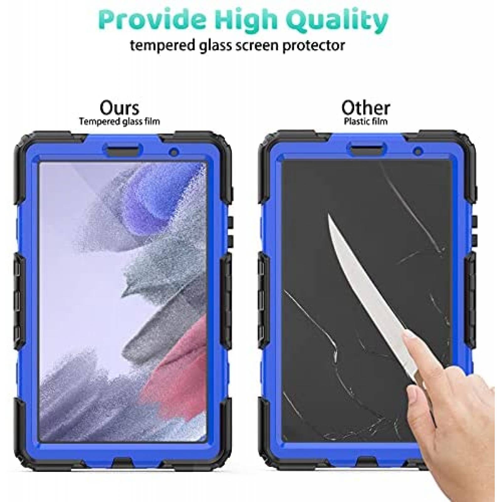 Kit Funda Blosomeet para Tab A7 con Protector de Pantalla