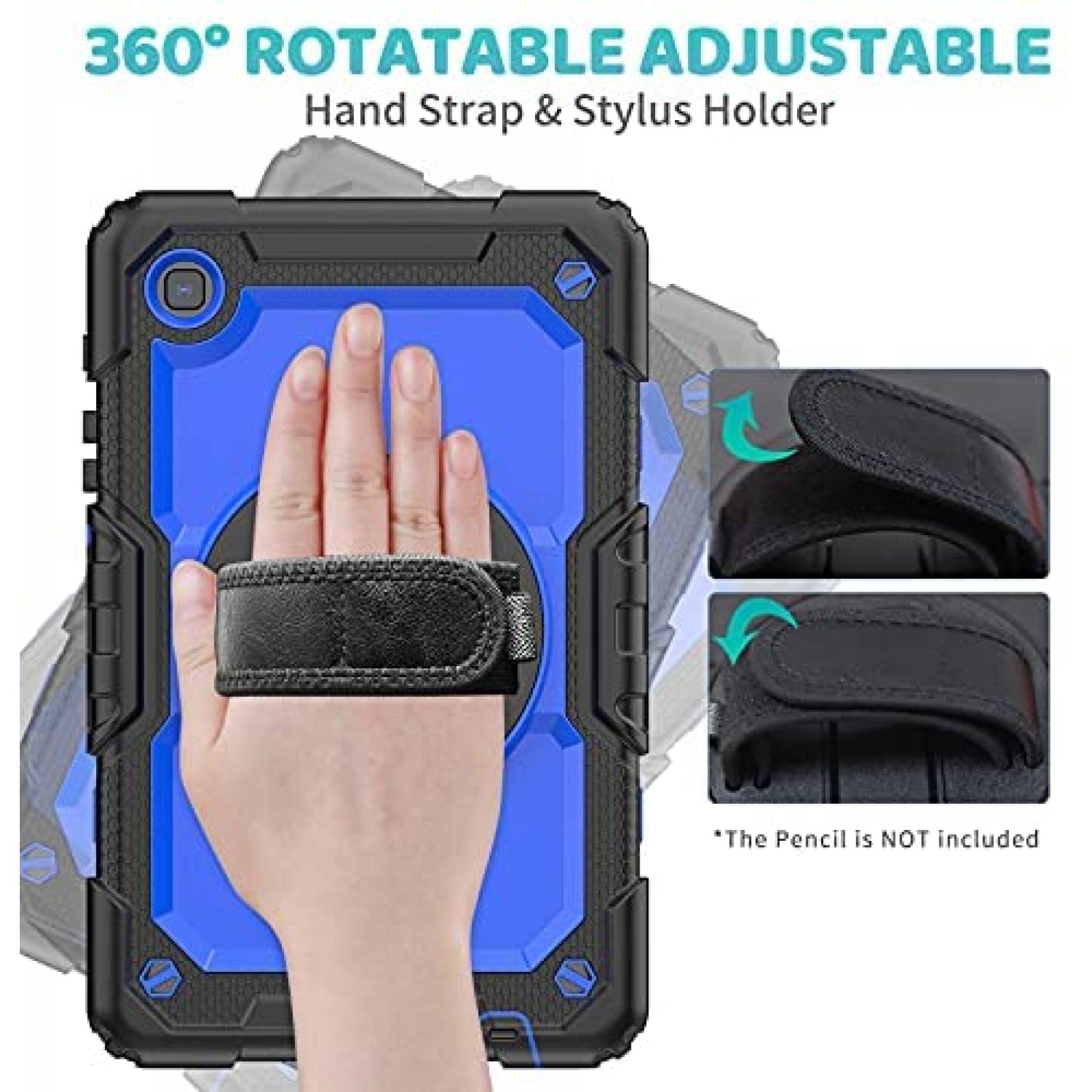 Kit Funda Blosomeet para Tab A7 con Protector de Pantalla