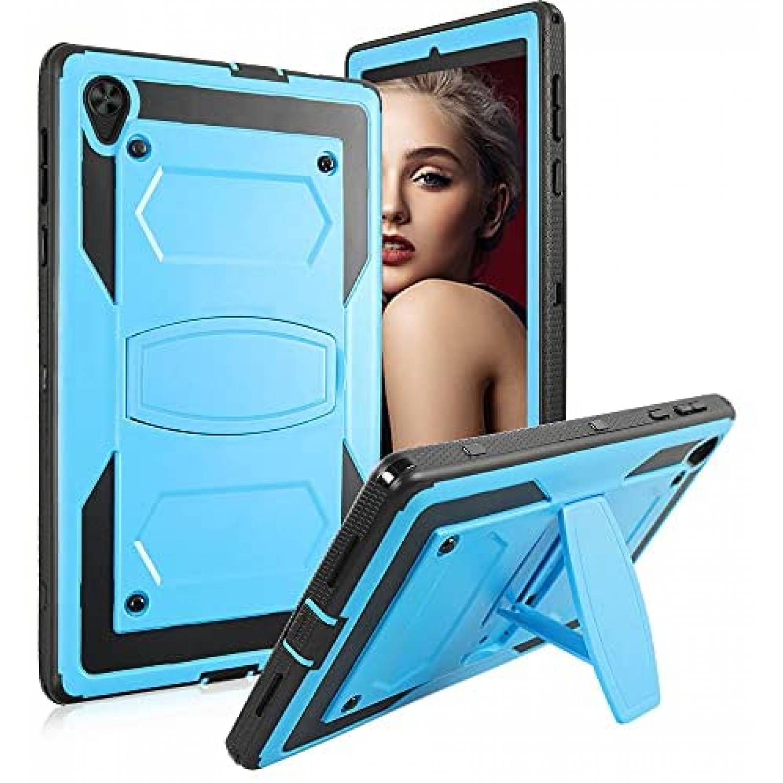 Funda Rigida Koolbei para Alcatel Joy Tab 2 de 8'' -Azul