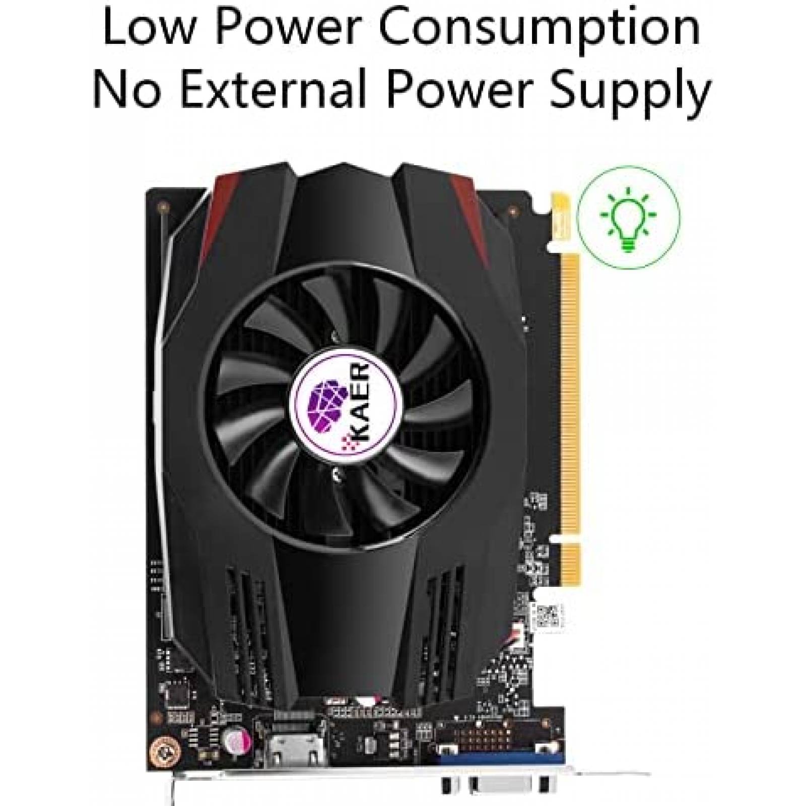 Tarjeta Grafica SHOWKINGS GT 1030 2GB 64 Bit GDDR5