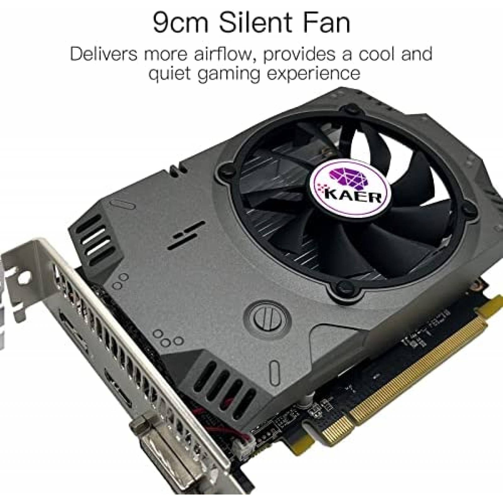 Tarjeta Grafica KAER AMD Radeon RX 550 4GB GDDR5 128 Bit