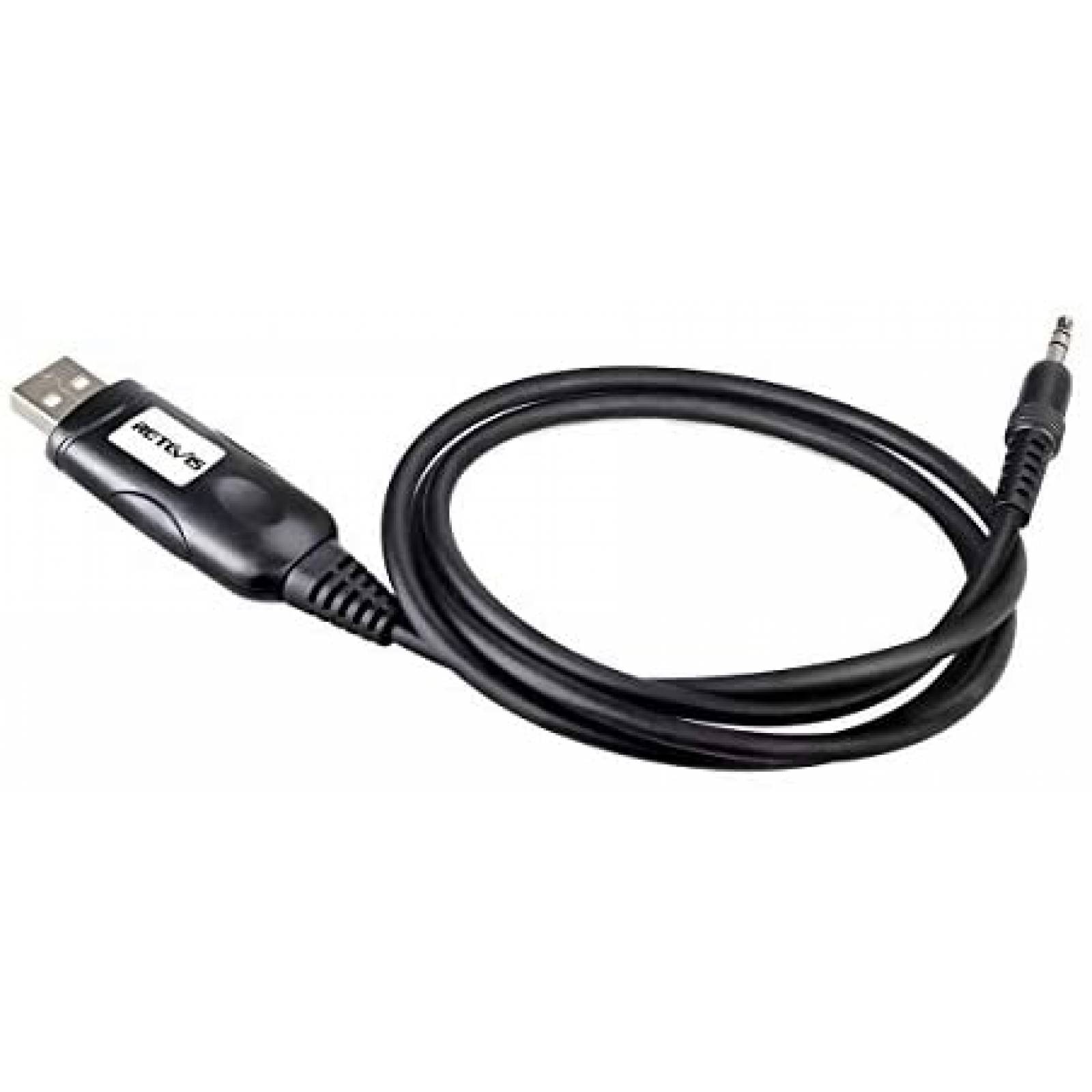 Cable Programacion Retevis RT98 USB Mini Radio Carro -Negro
