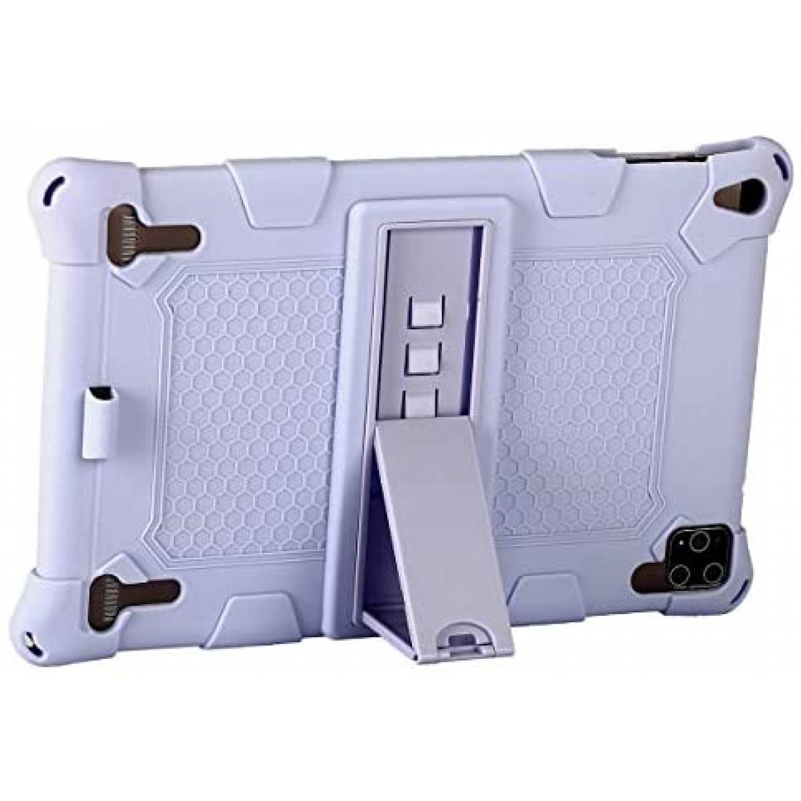 Funda AKNICI Compatible Para DUODUOGO 10.1'' Silicon -Morado