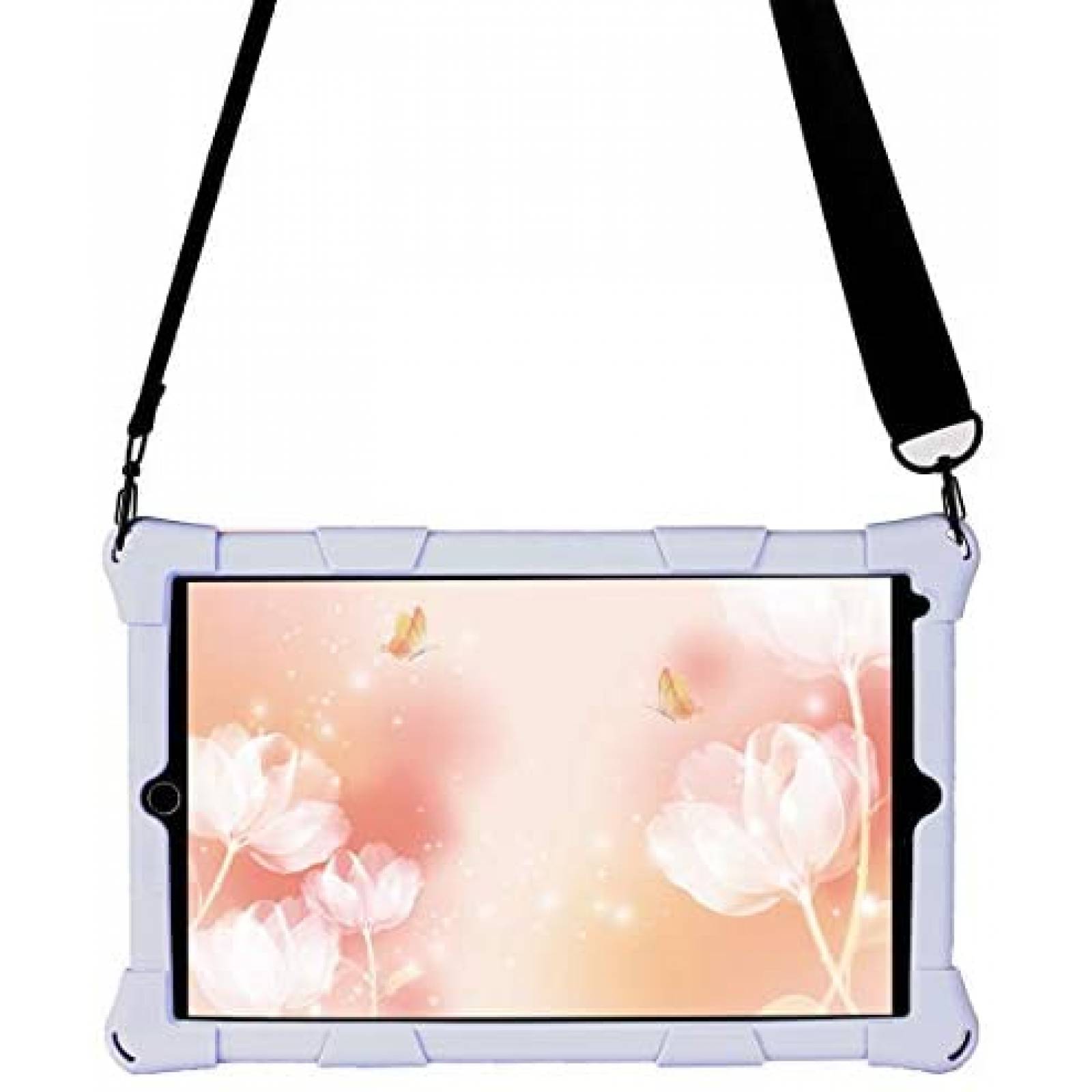 Funda AKNICI Compatible Para DUODUOGO 10.1'' Silicon -Morado