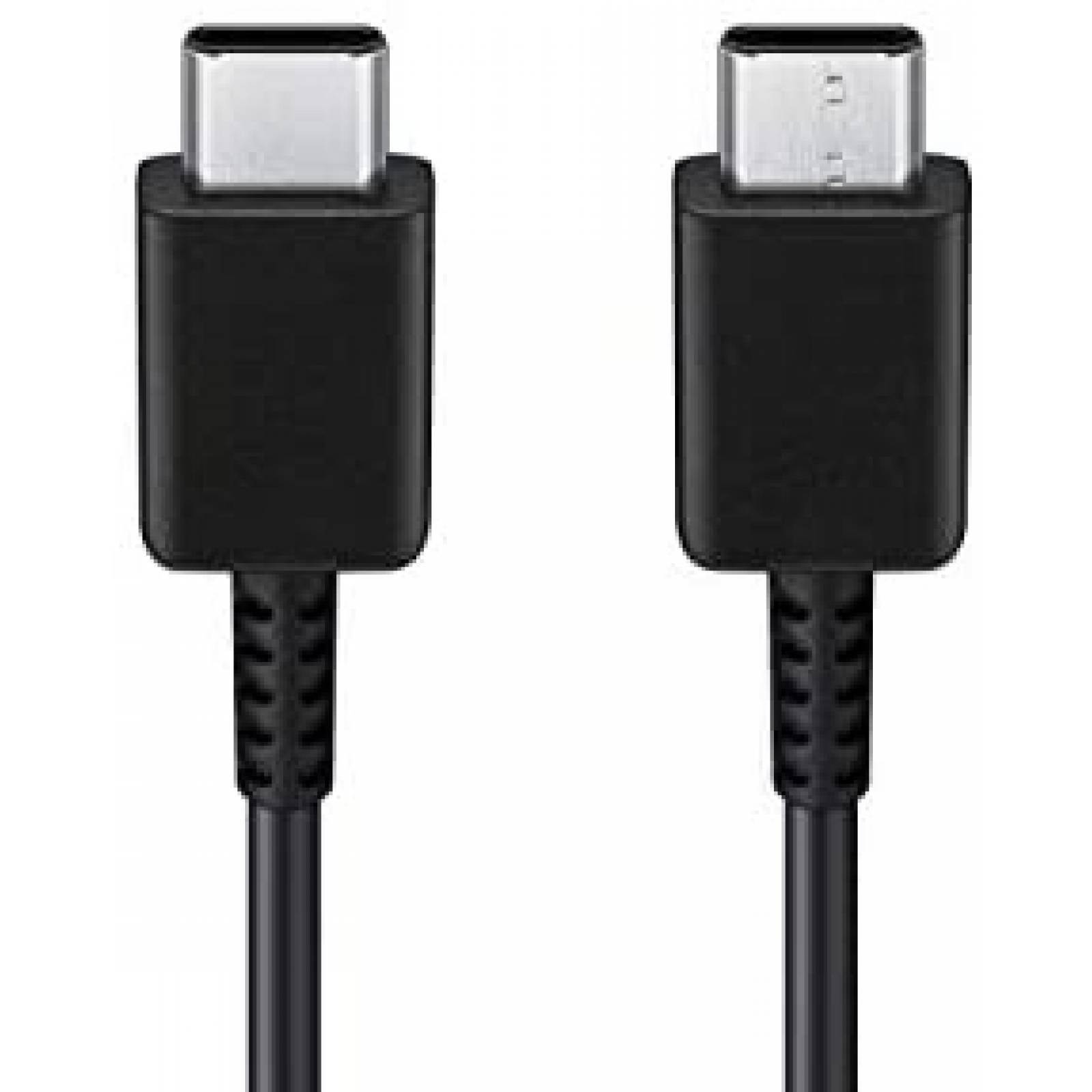 Cable USB SAMSUNG USB C a USB C para Samsung Galaxy -Negro