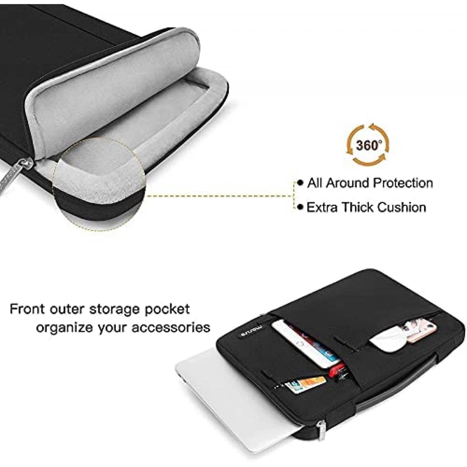 Funda para MacBook Pro MOSISO 13'' + Estuche + Protector