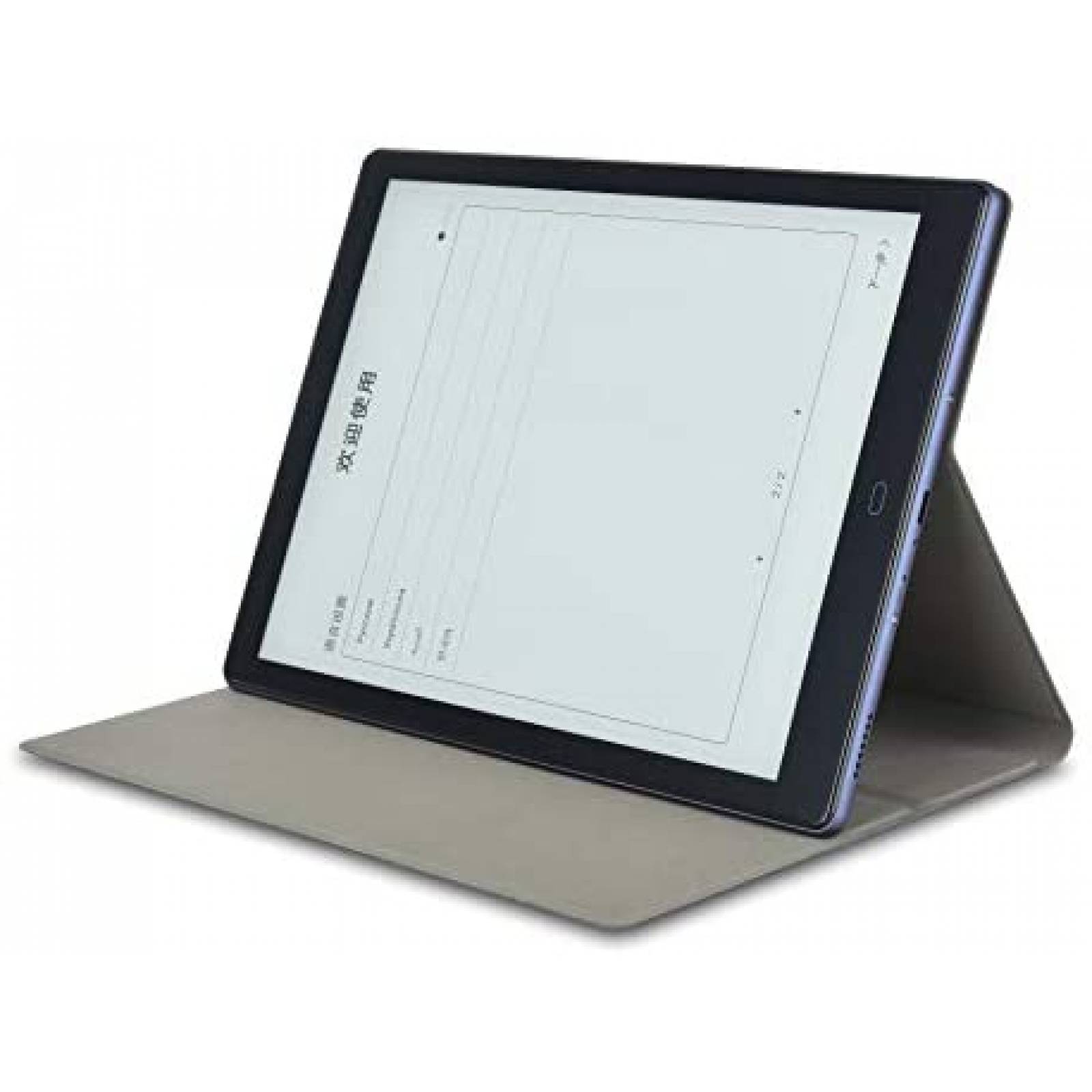 Funda de Piel Boyue para Likebook P10 E-Reader -Gris